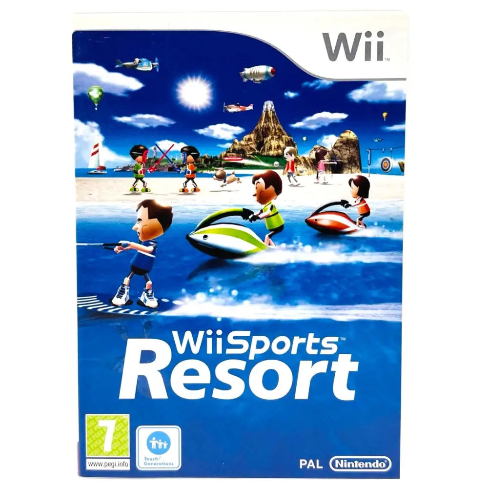 Wii Sports Resort - Nintendo Spill - Cover - Manual - Spill/Disk