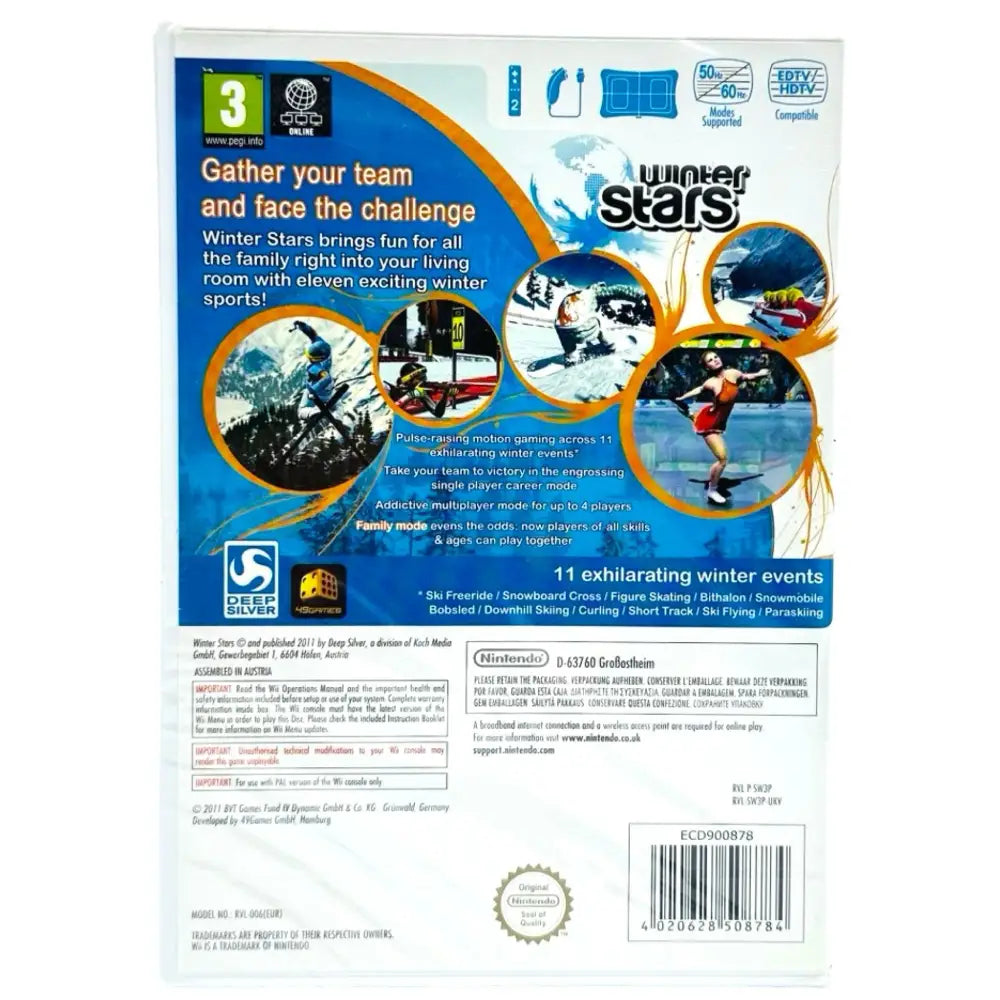 Winter Stars - Nintendo Wii Spill