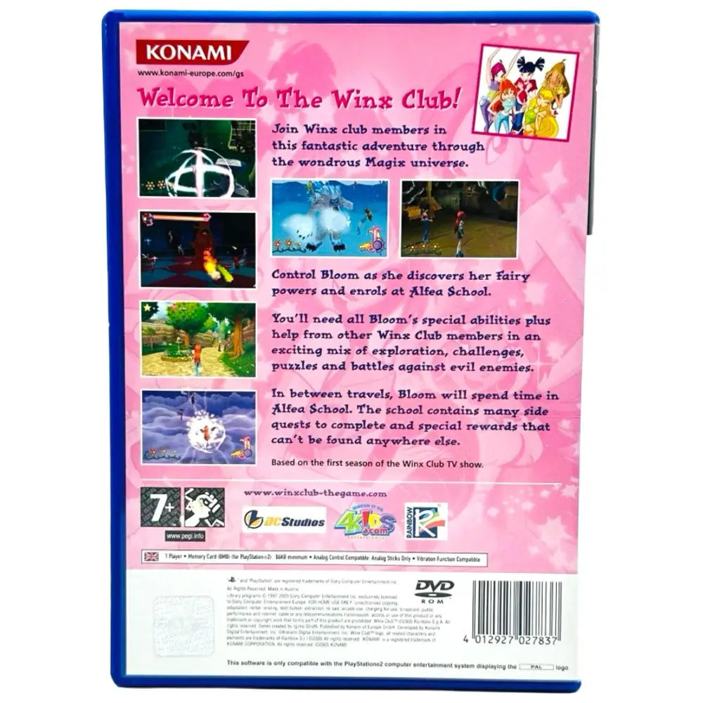 Winx Club - PlayStation 2 (PS2) Spill