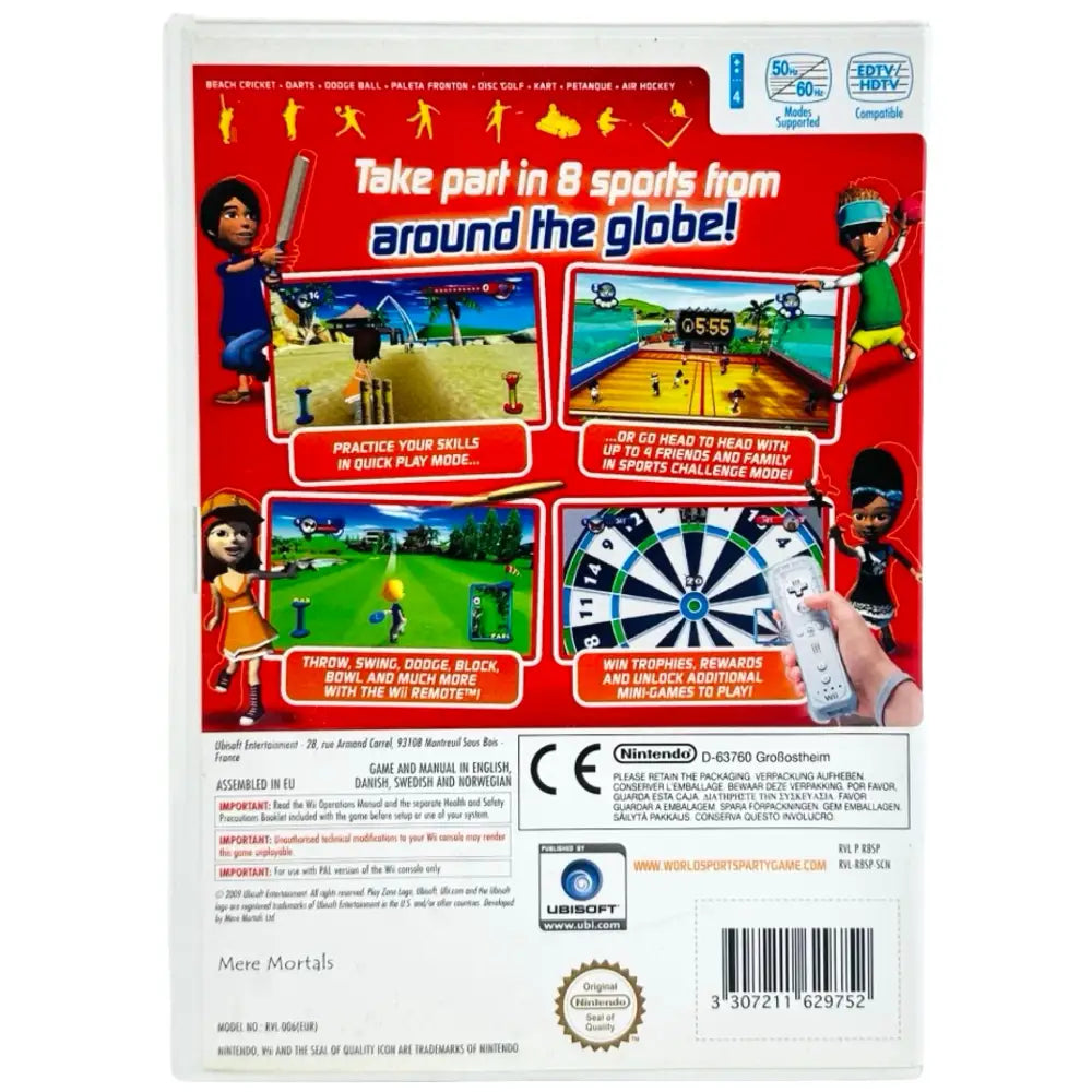 World Sports Party - Nintendo Wii Spill