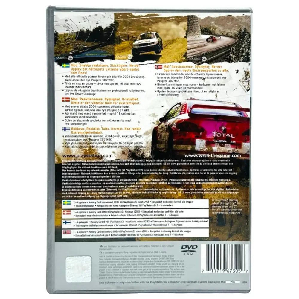 WRC: World Rally Championship 4 - PlayStation 2 (PS2) Spill
