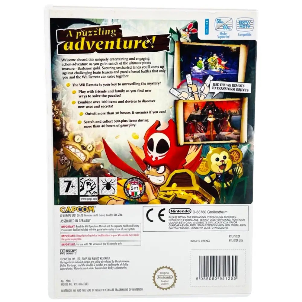 Zack & Wiki: Quest For Barbaros’ Treasure - Nintendo Wii Spill