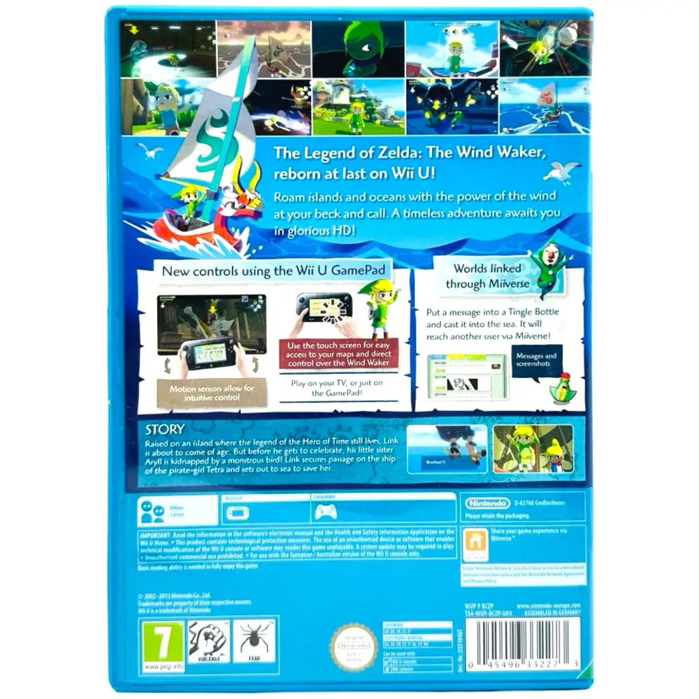 Zelda Wind Waker HD - Nintendo Wii U Spill