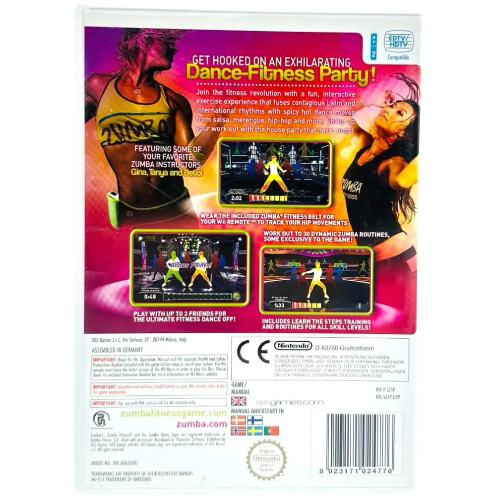 Zumba Fitness: Join The Party - Nintendo Wii Spill
