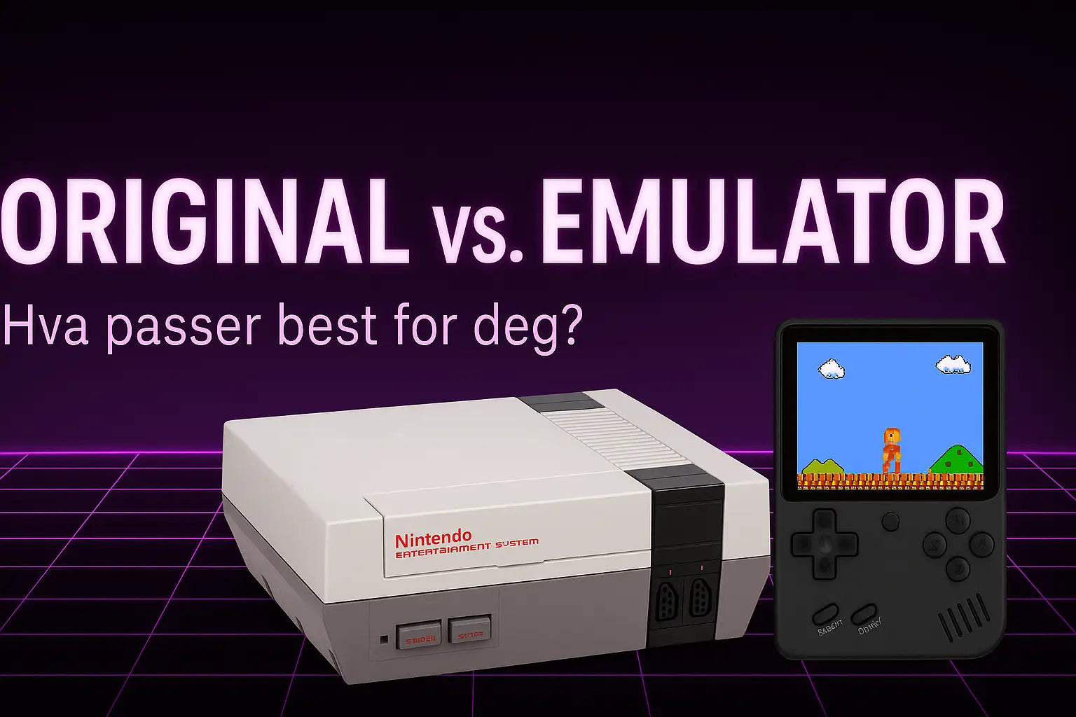 Original vs. Emulator – hva passer best for deg?