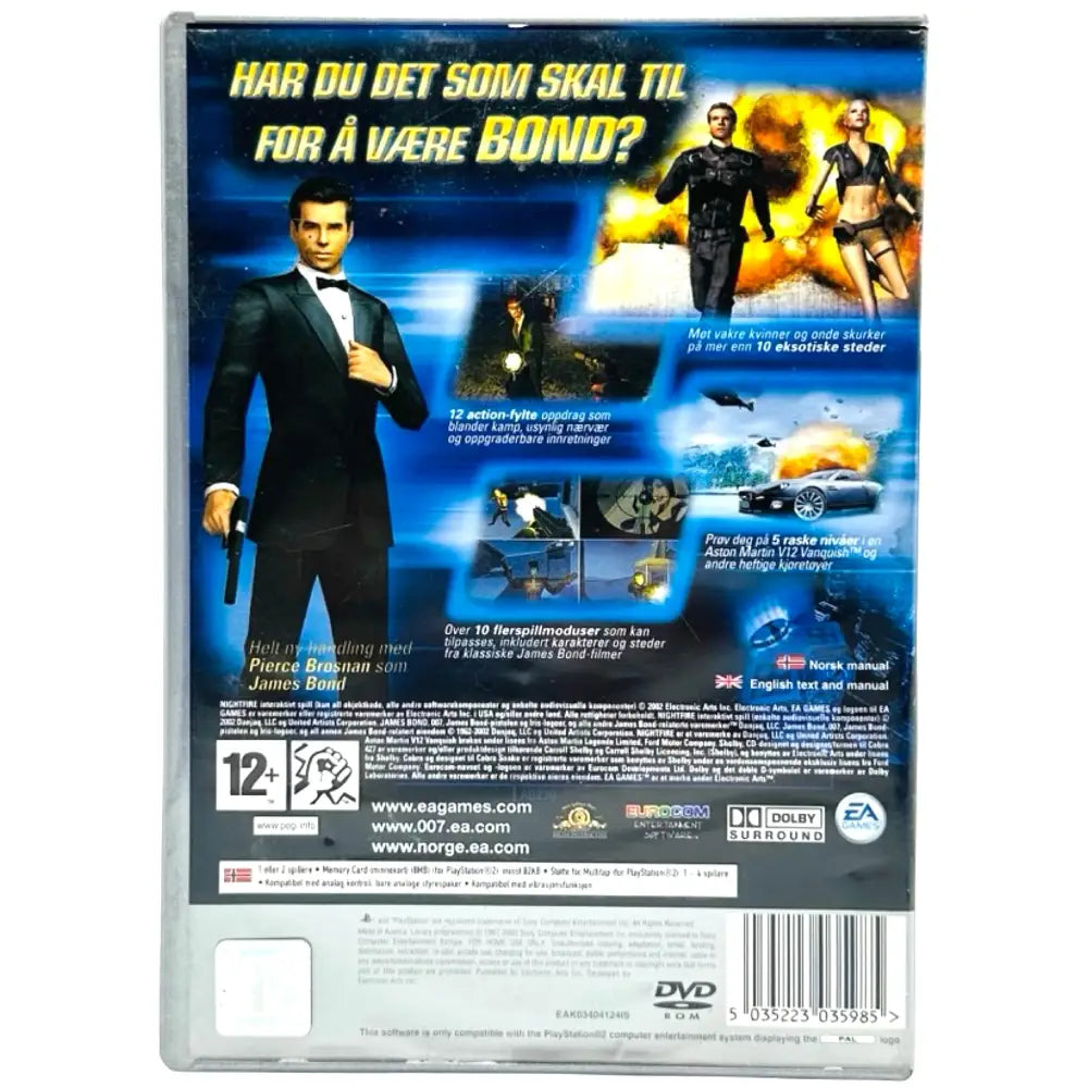 007 Nightfire - PlayStation 2 (PS2) Spill - Spill