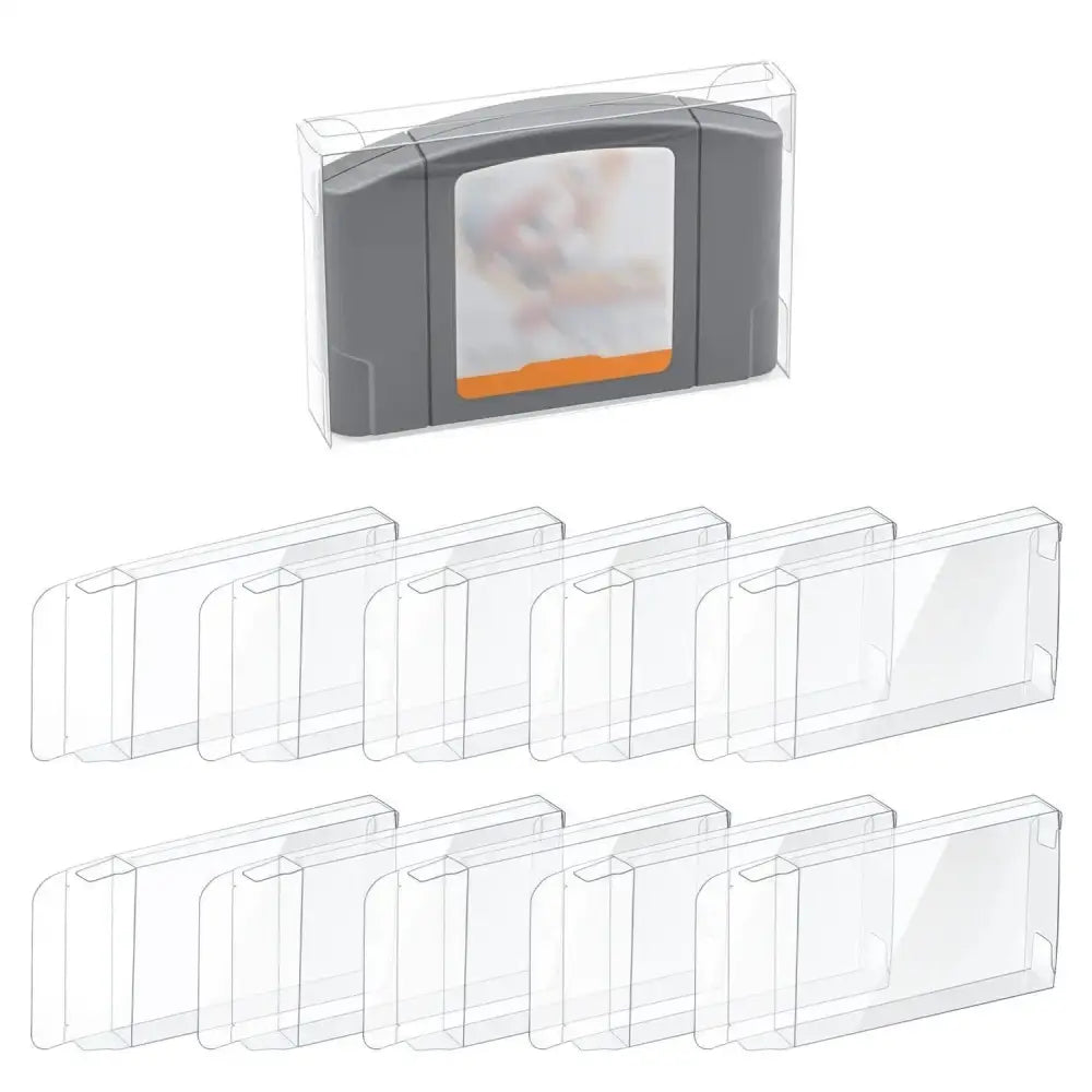 10 x Nintendo 64 (N64) Cart Protector - RetroGaming.no