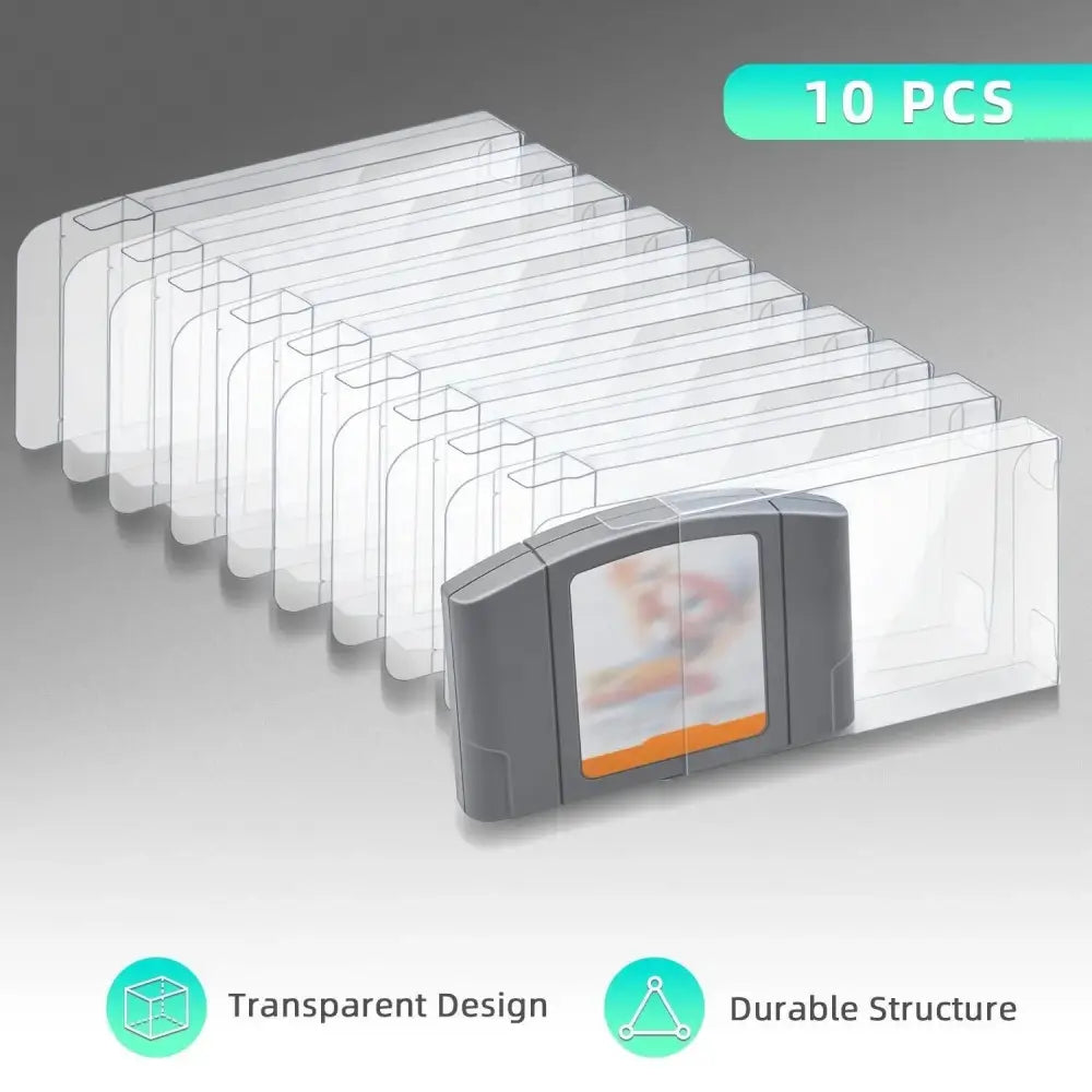10 x Nintendo 64 (N64) Cart Protector - RetroGaming.no