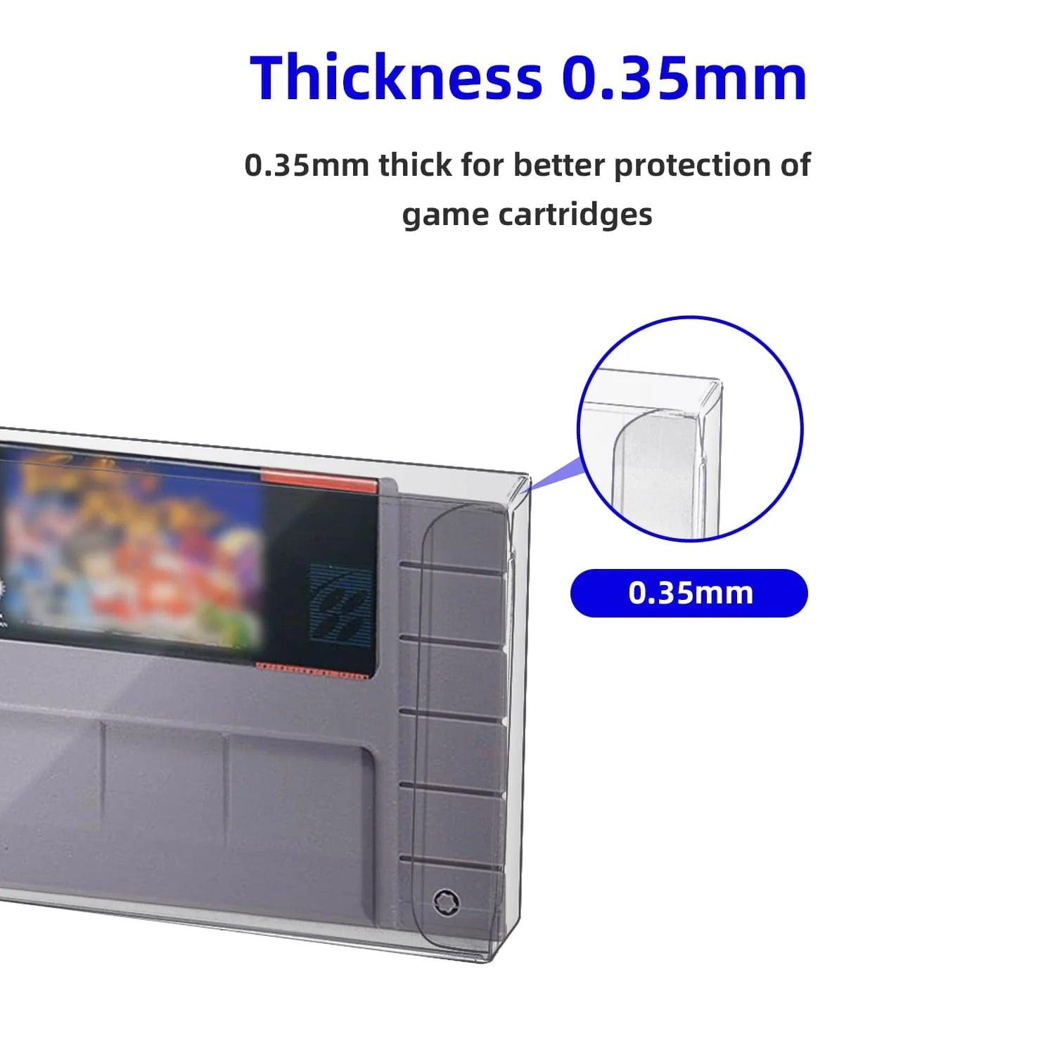 10 x Super Nintendo (SNES) Cart Protector - RetroGaming.no