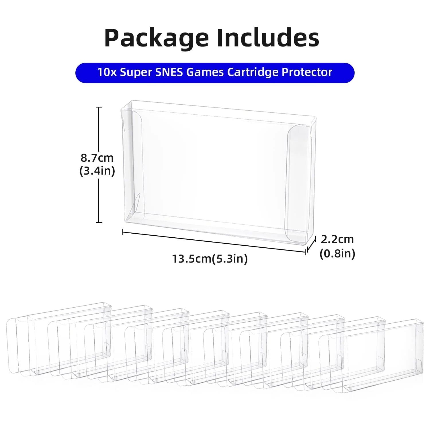 10 x Super Nintendo (SNES) Cart Protector - RetroGaming.no