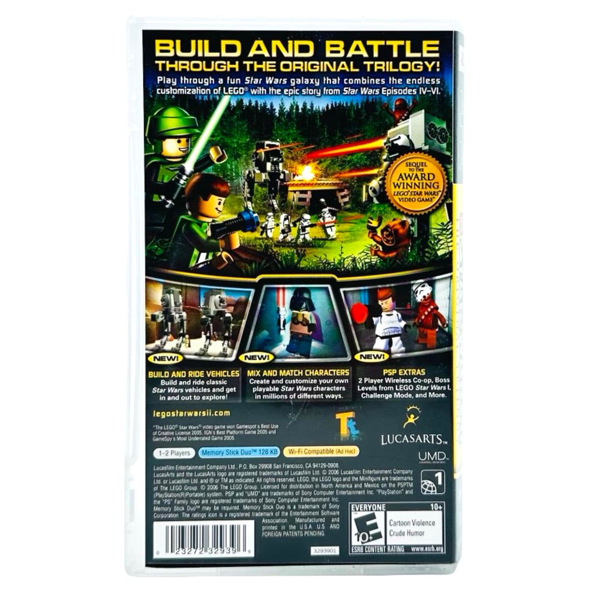 LEGO Star Wars II Original Trilogy - PSP Spill (NTSC - Sonefri)
