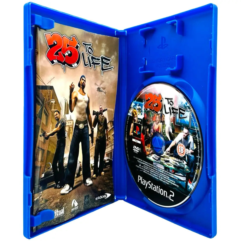 25 To Life - PlayStation 2 (PS2) Spill - Spill