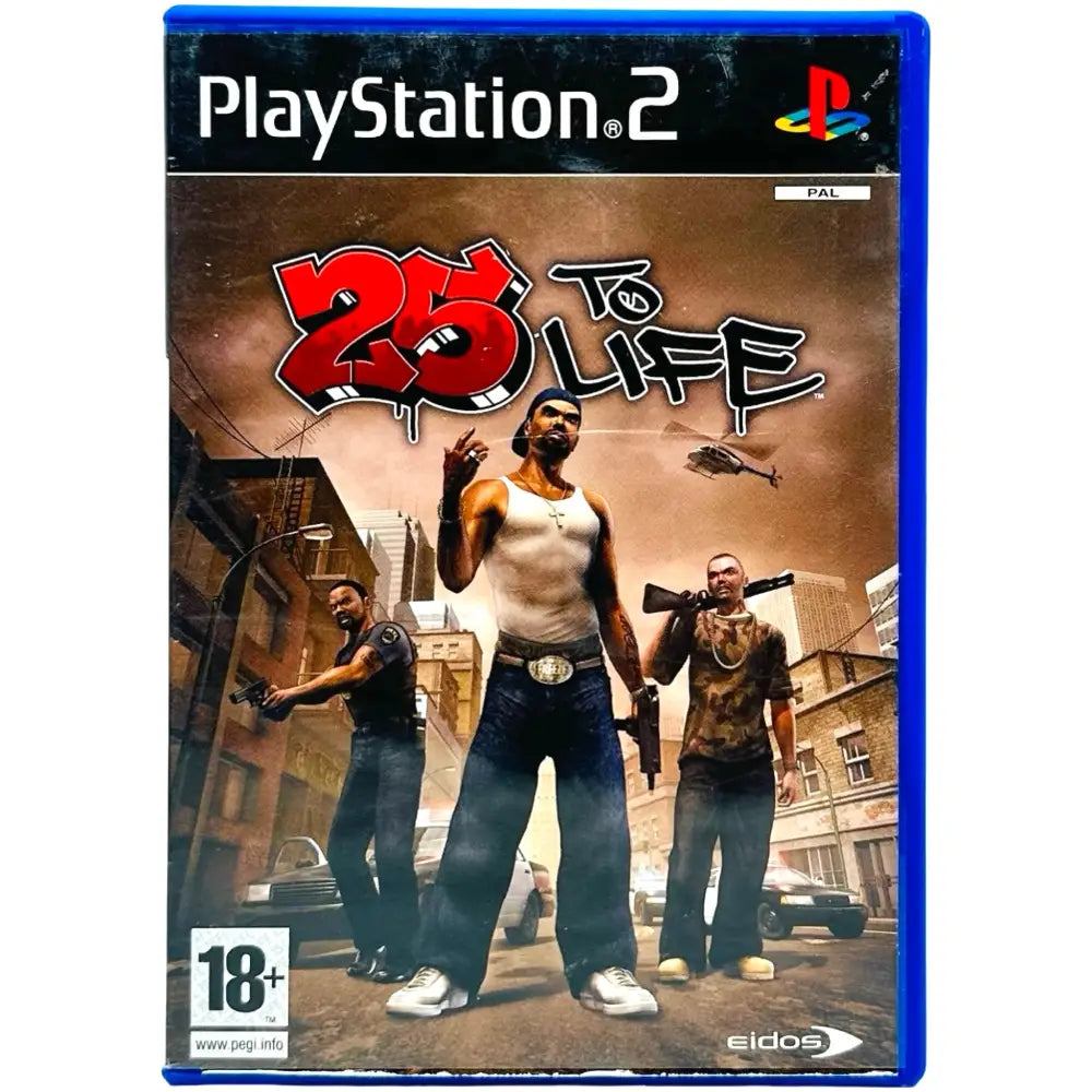 25 To Life - PlayStation 2 (PS2) Spill - Spill