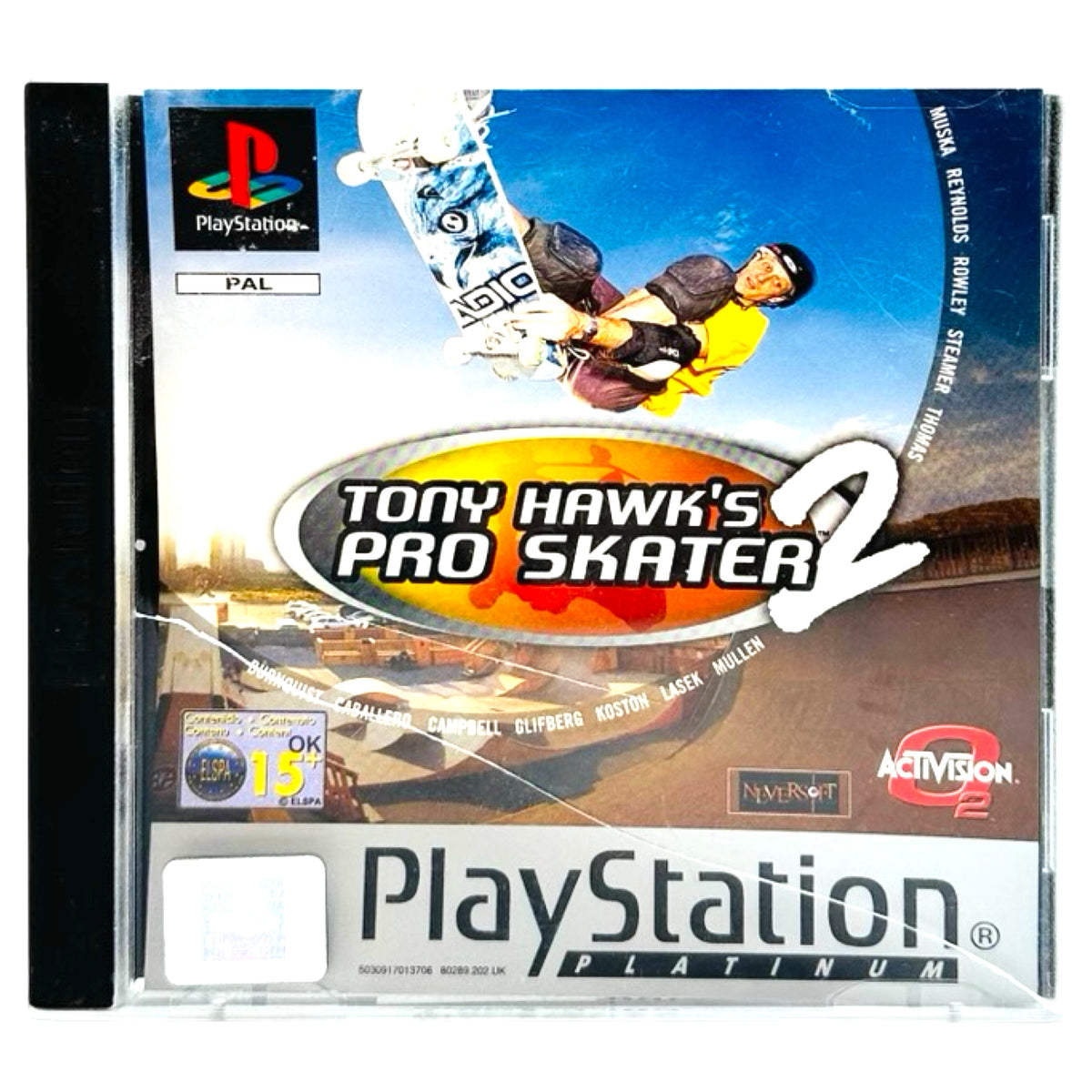 Tony Hawk's Pro Skater 2 - PlayStation 1 (PS1) Spill