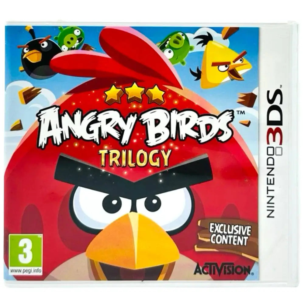 3DS: Angry Birds Trilogy - RetroGaming.no