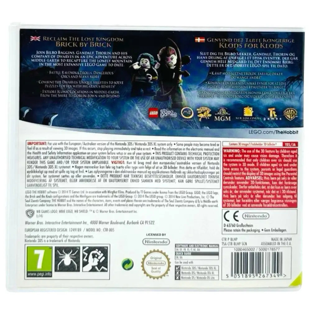 3DS: LEGO The Hobbit - RetroGaming.no
