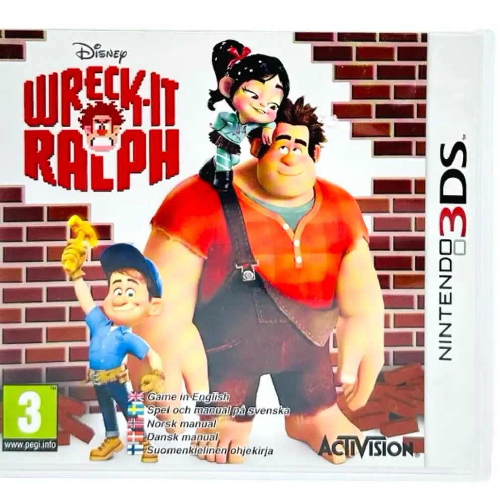 3DS: Wreck-It Ralph - RetroGaming.no