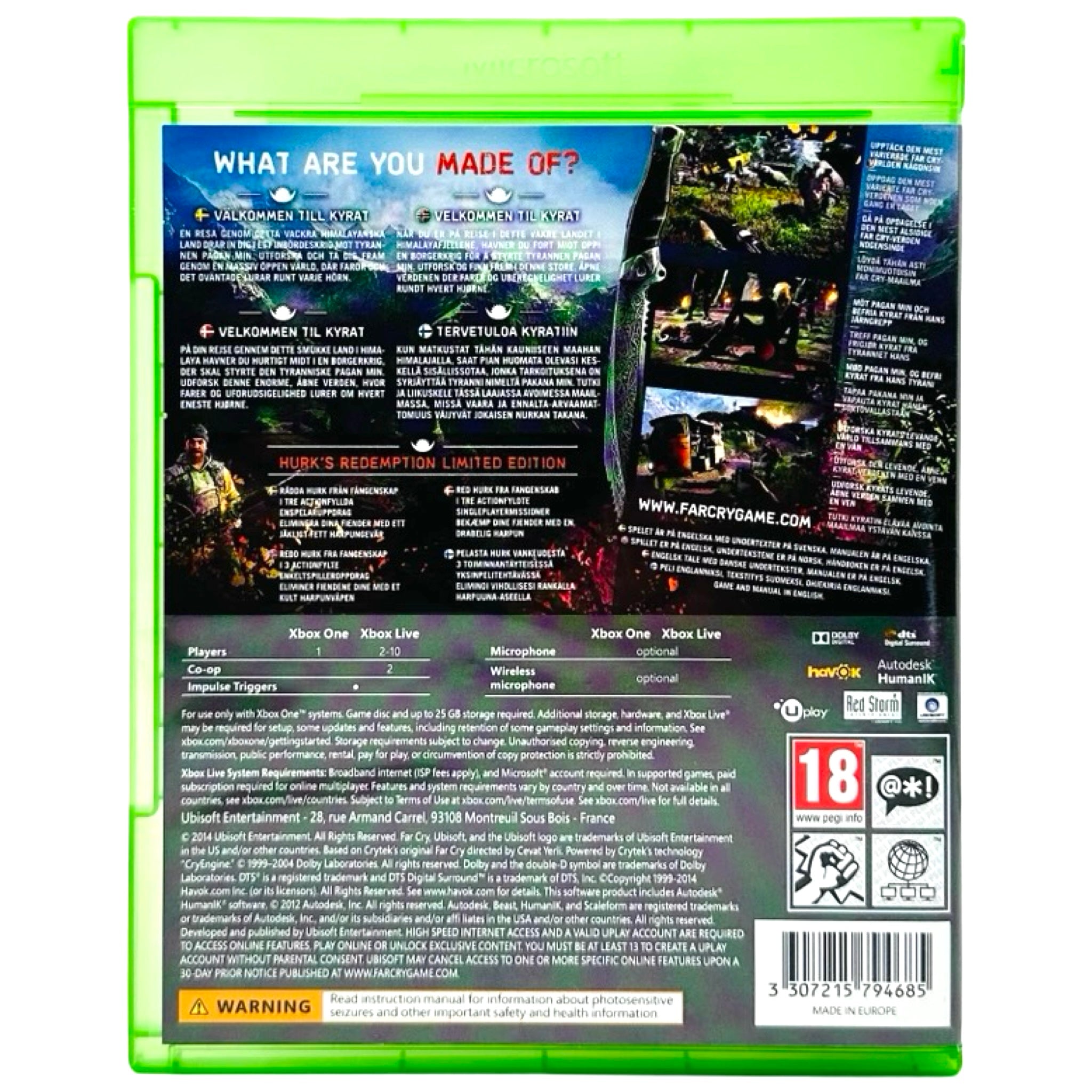 Far Cry 4 - Xbox One Spill