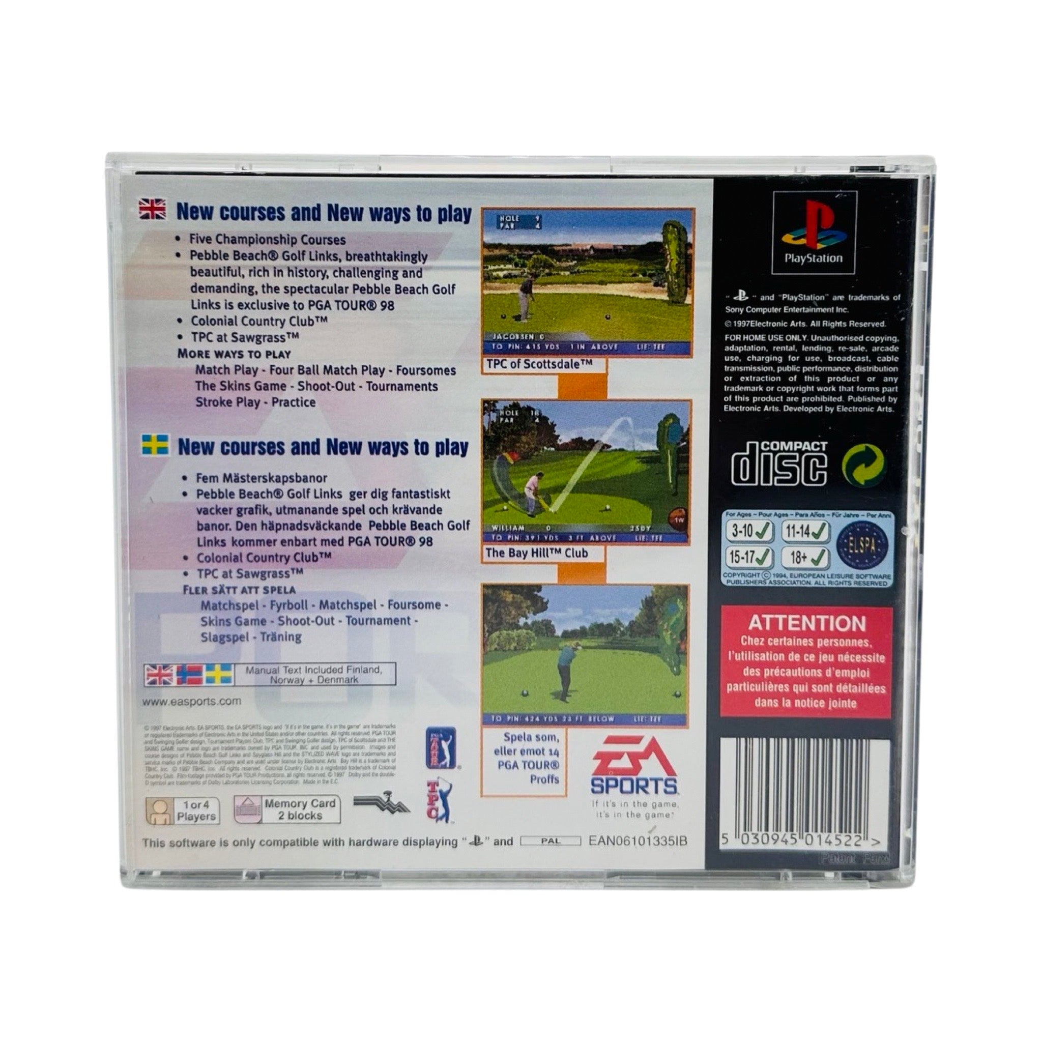 PS1: PGA Tour 98