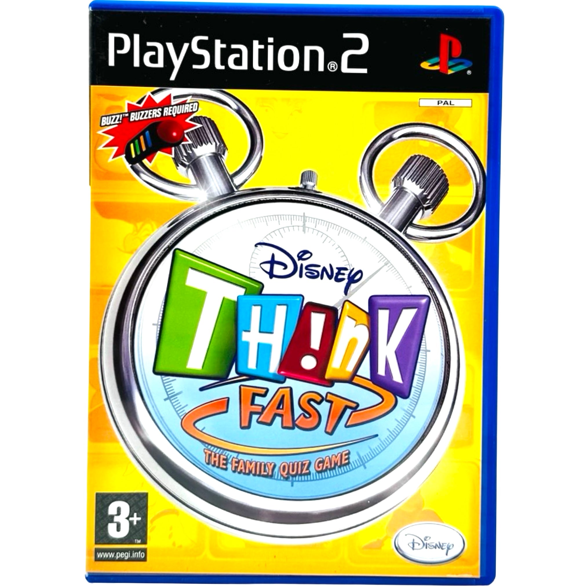 Disney Think Fast  - PlayStation 2 (PS2) Spill