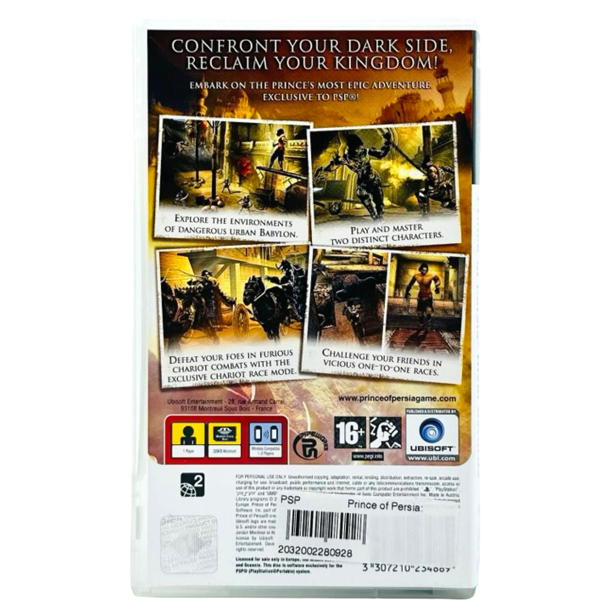 Prince of Persia: Rival Swords - PSP Spill