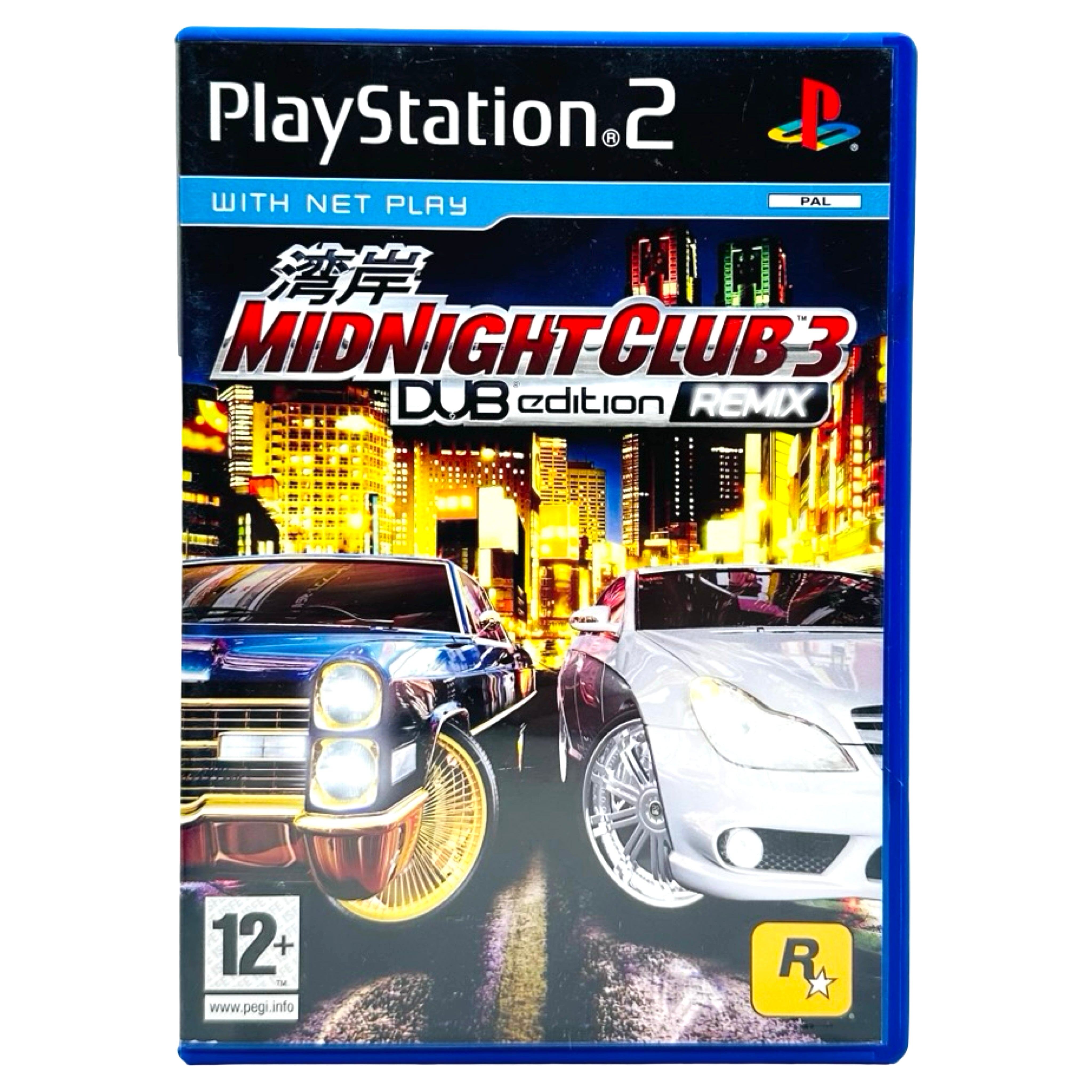 Midnight Club 3: DUB Edition Remix - PlayStation 2 (PS2) Spill