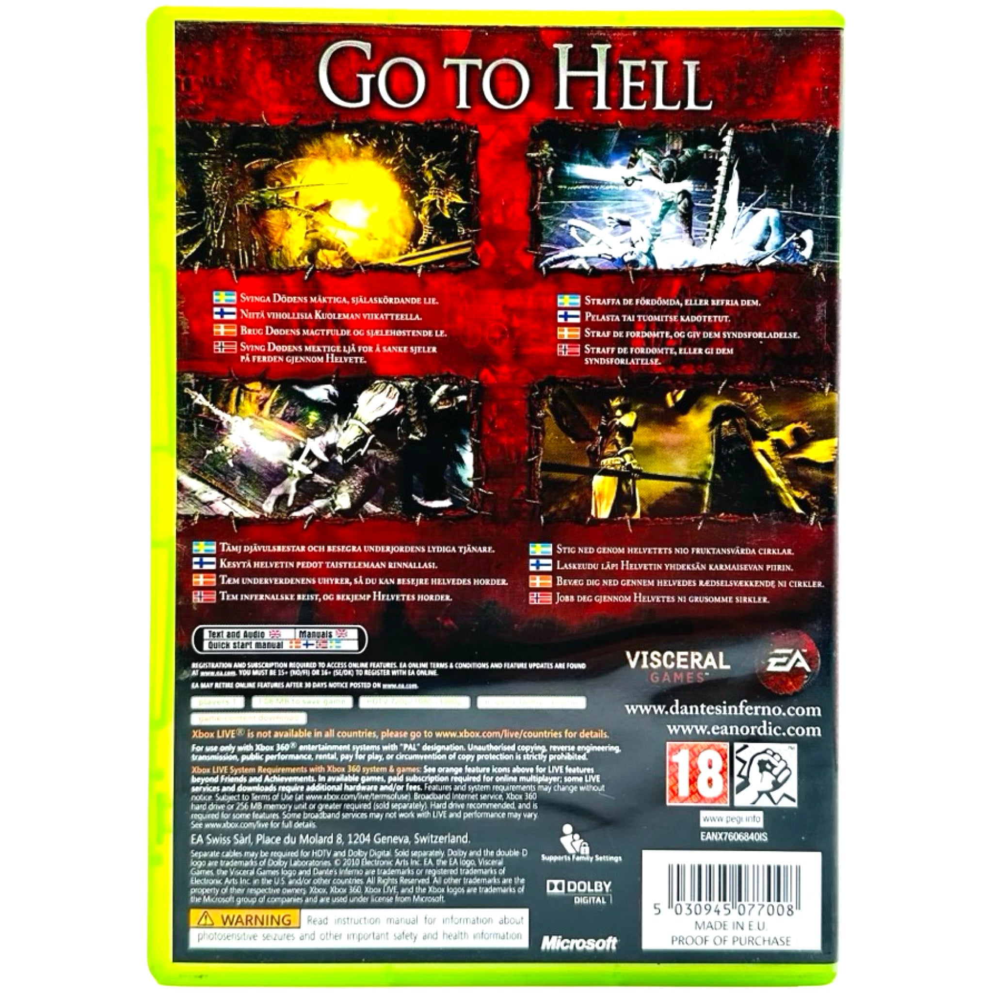 Xbox 360: Dante's Inferno