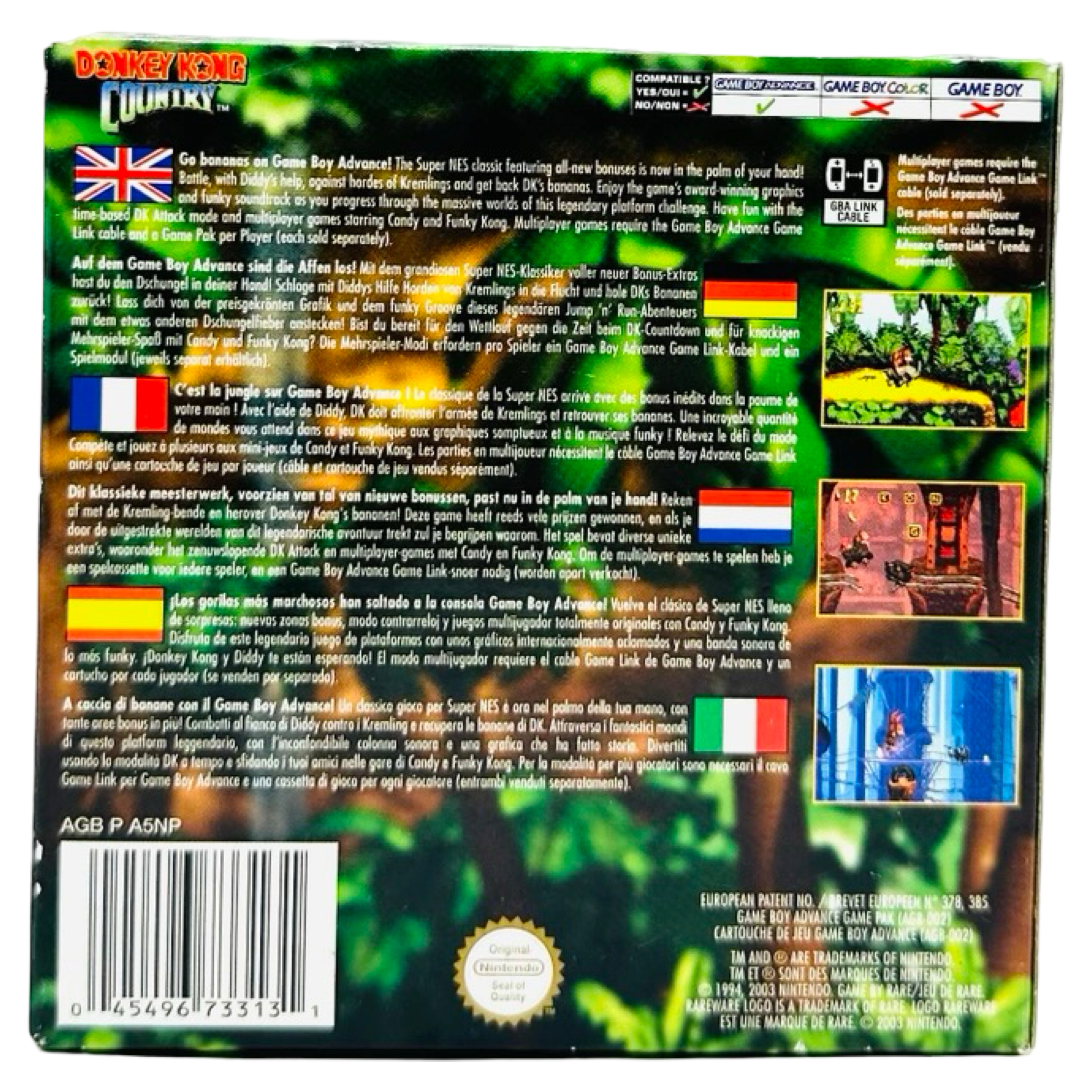 Donkey Kong Country (I eske) - GBA Spill