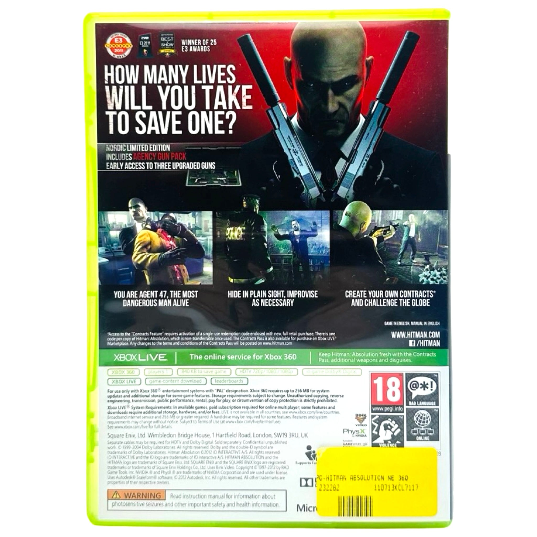 Xbox 360: Hitman: Absolution