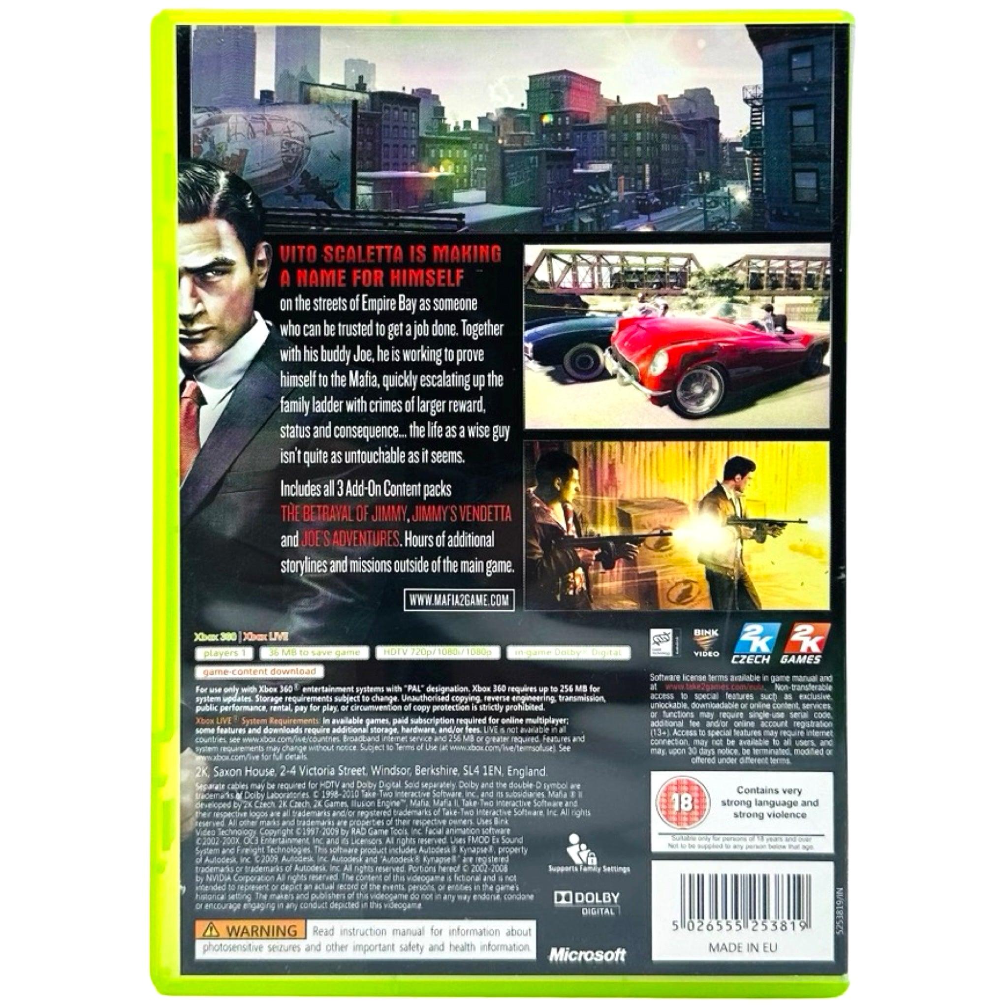 Xbox 360: Mafia II - RetroGaming.no