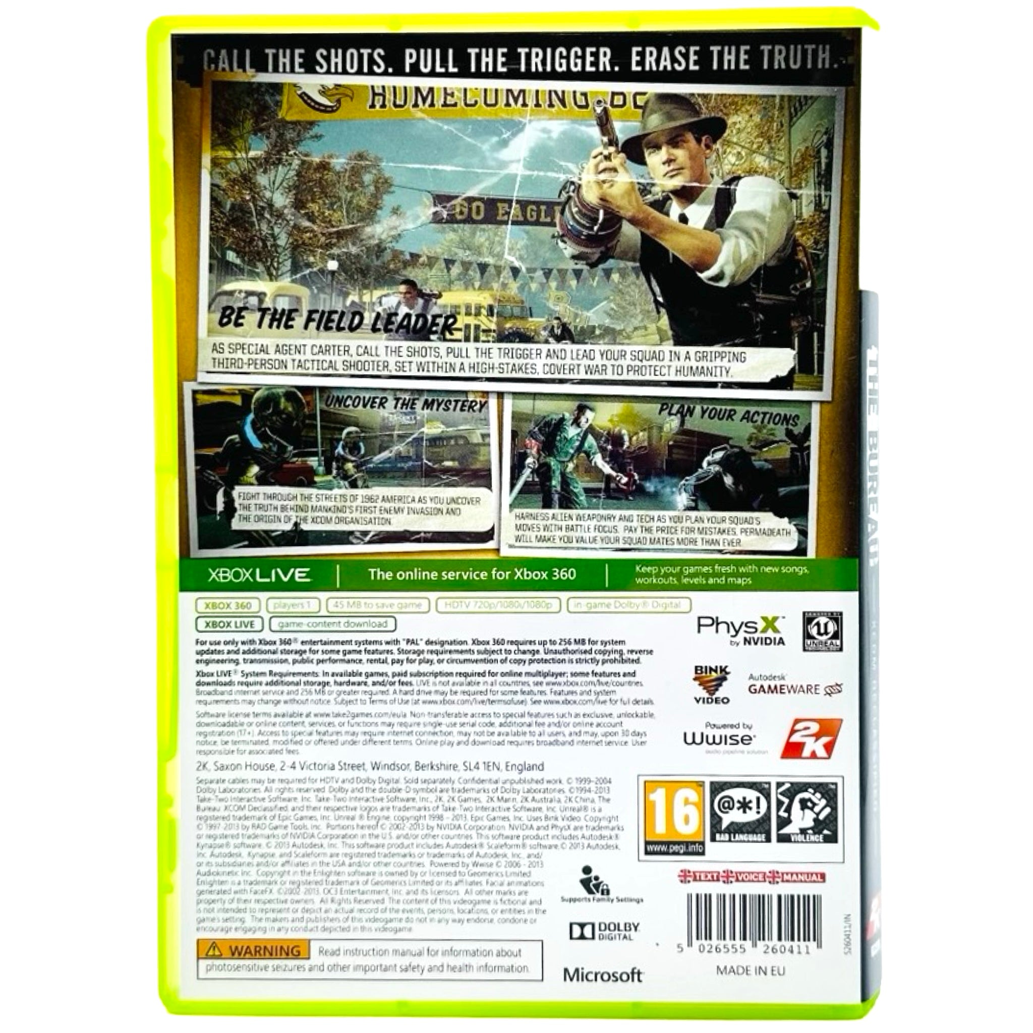 Xbox 360: Bureau: XCOM Declassified