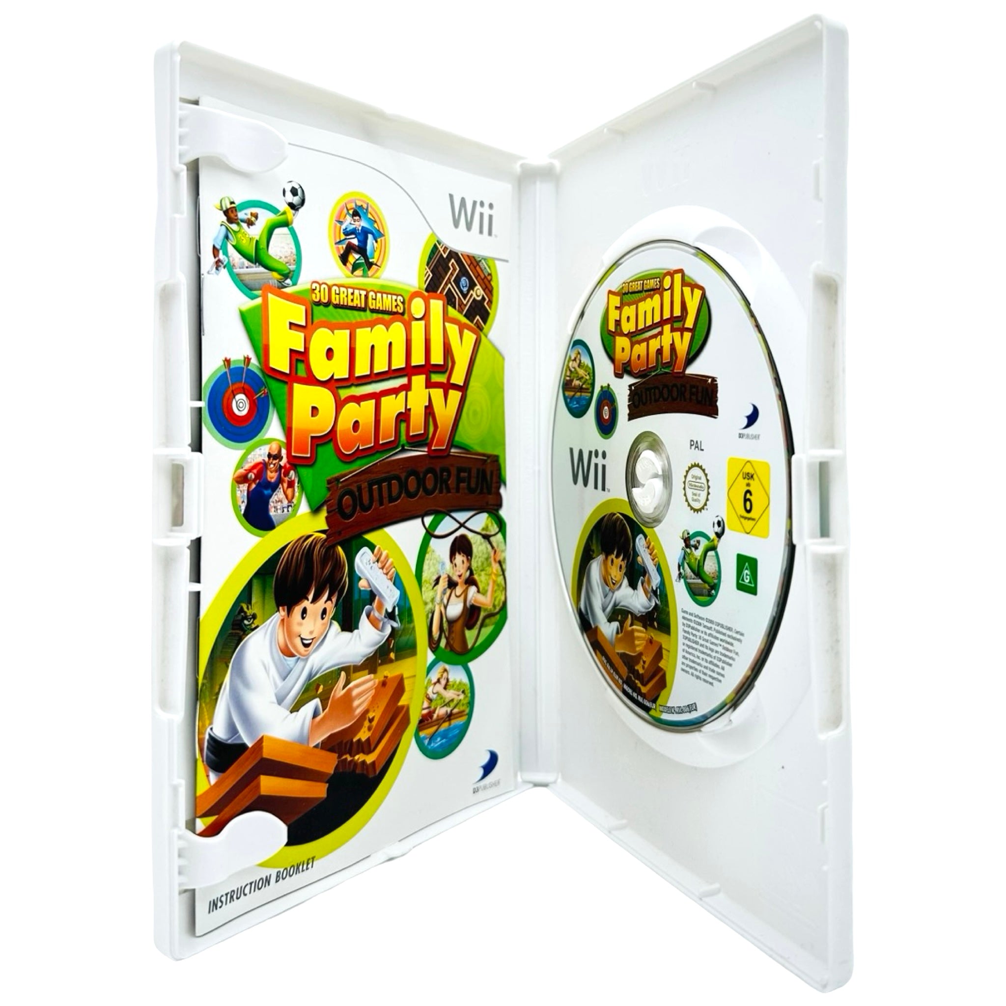 Family Party: Outdoor Fun - Nintendo Wii Spill