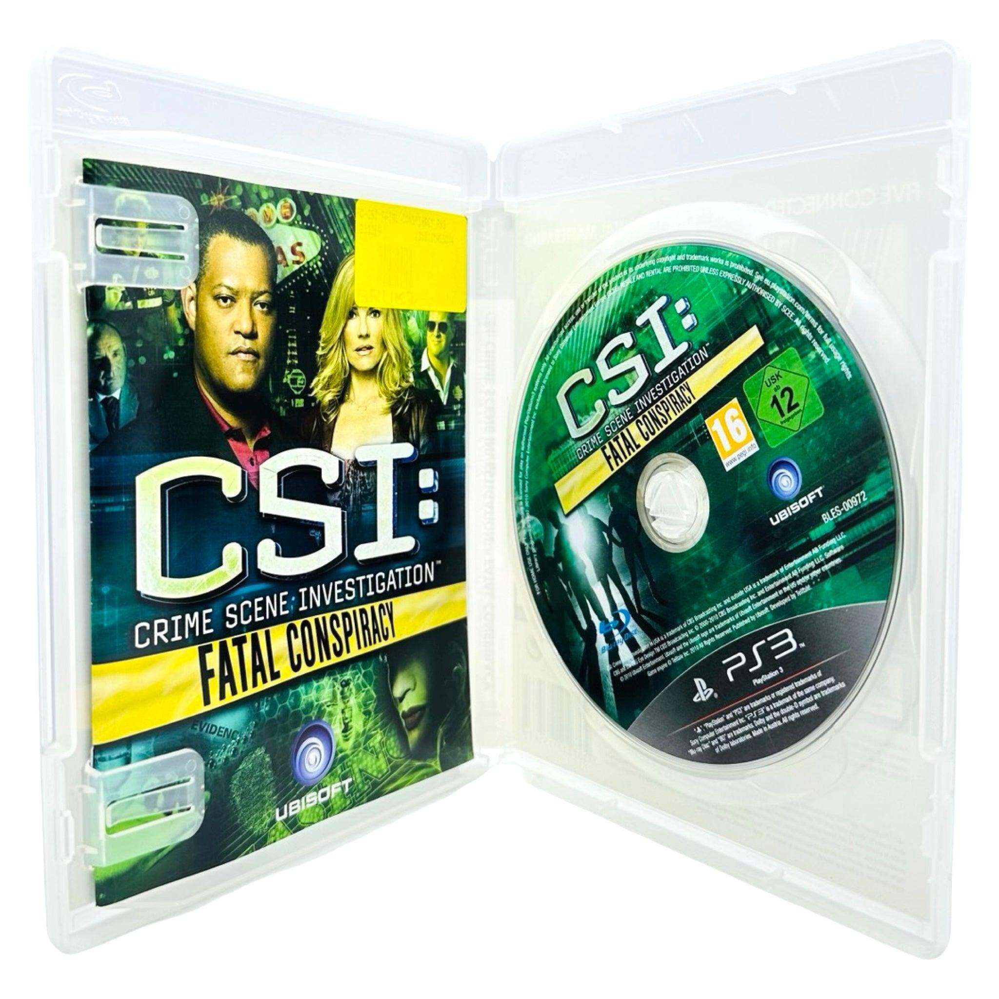 PS3: CSI: Fatal Conspiracy