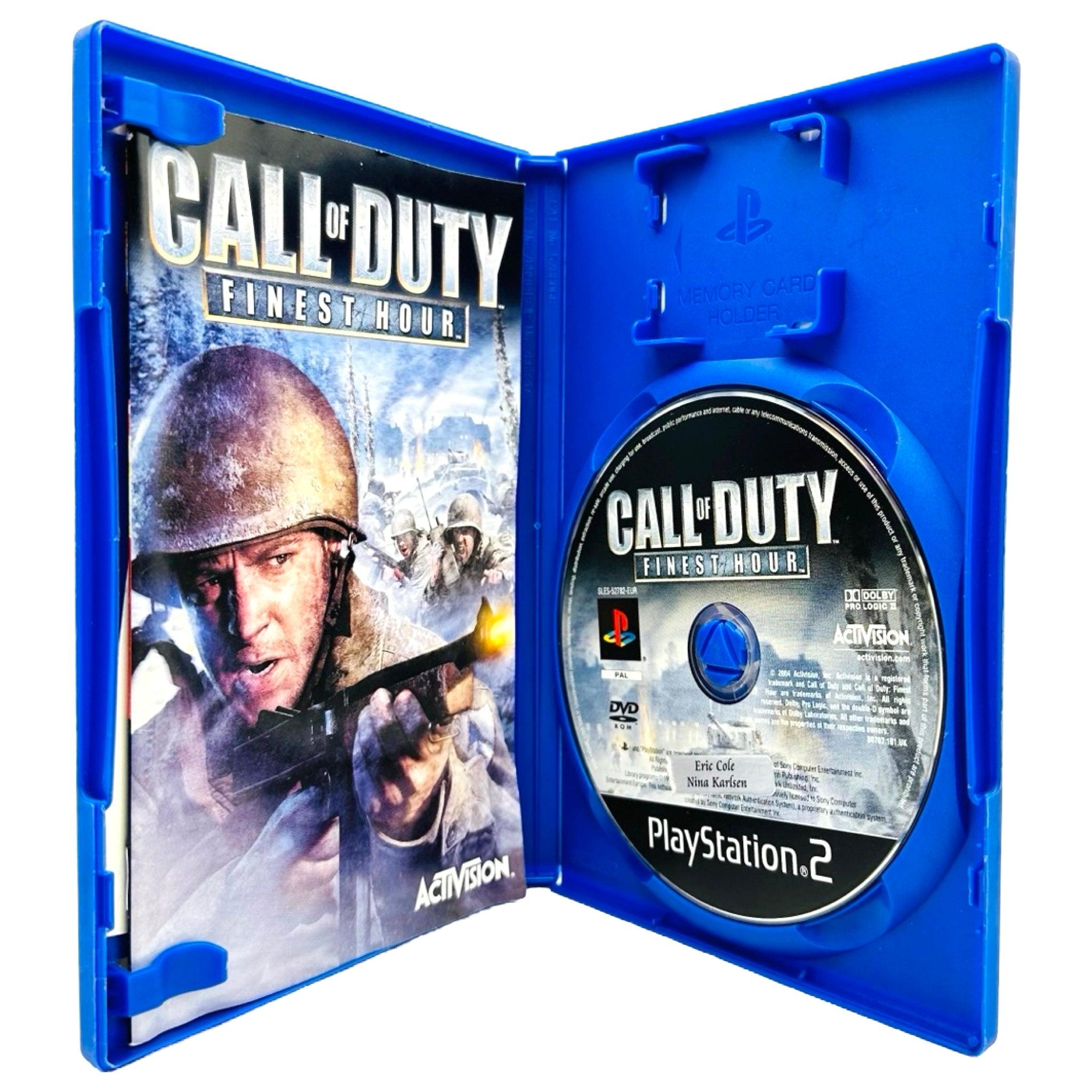 Call Of Duty Finest Hour - PlayStation 2 (PS2) Spill