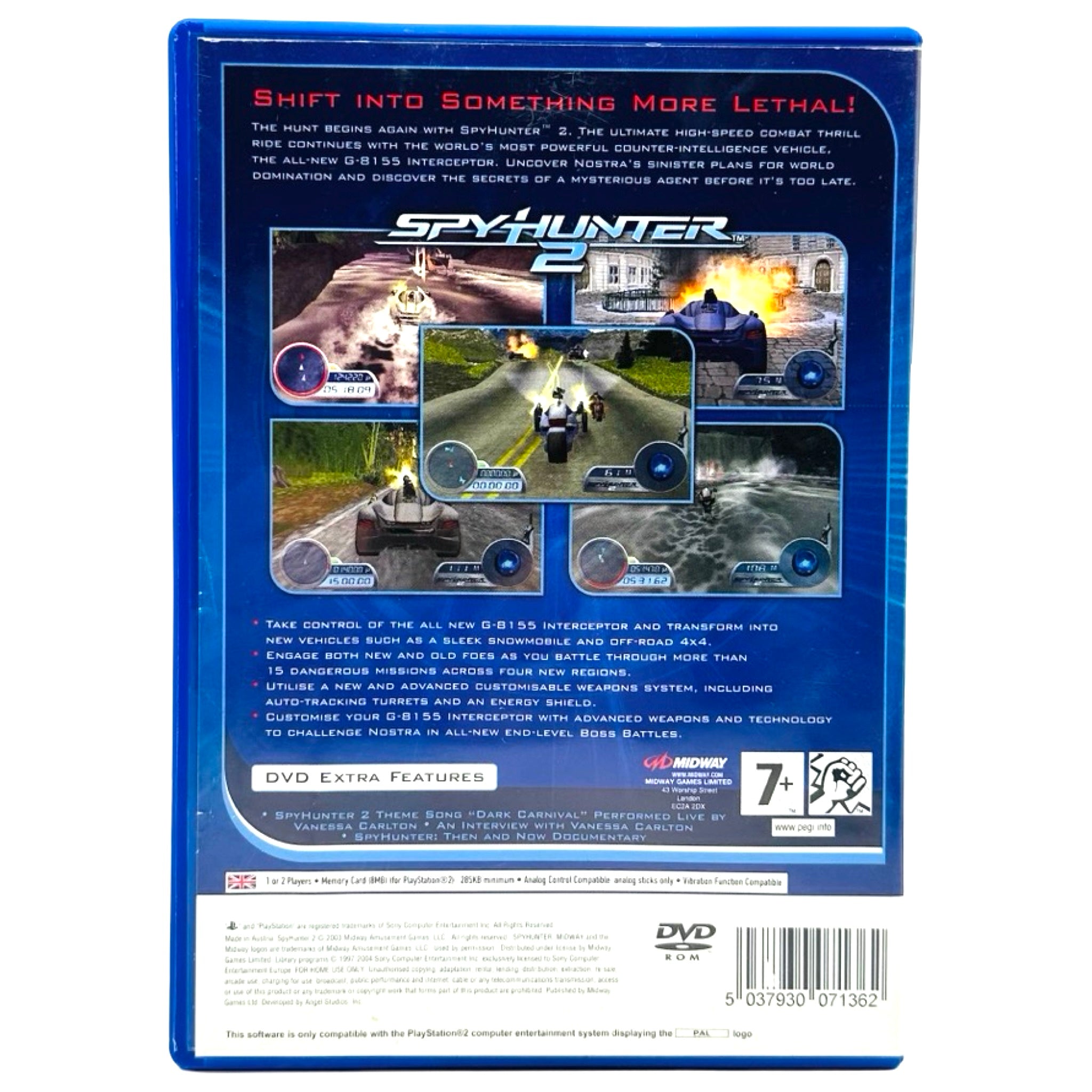 PS2: Spy Hunter 2