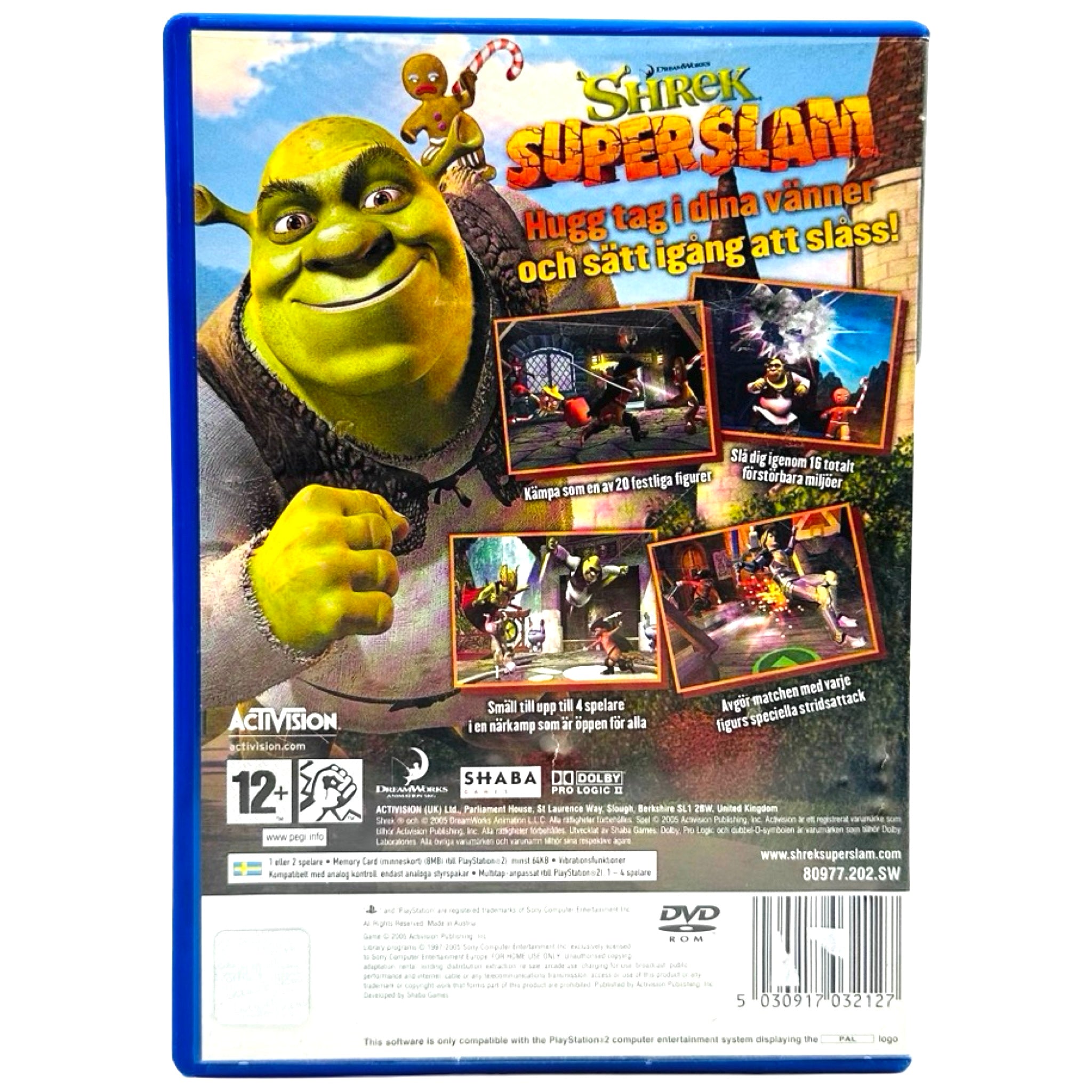 PS2: Shrek Superslam