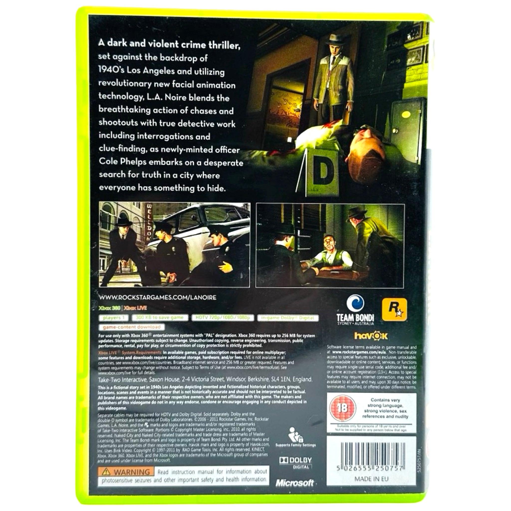 Xbox 360: L.A. Noire - RetroGaming.no