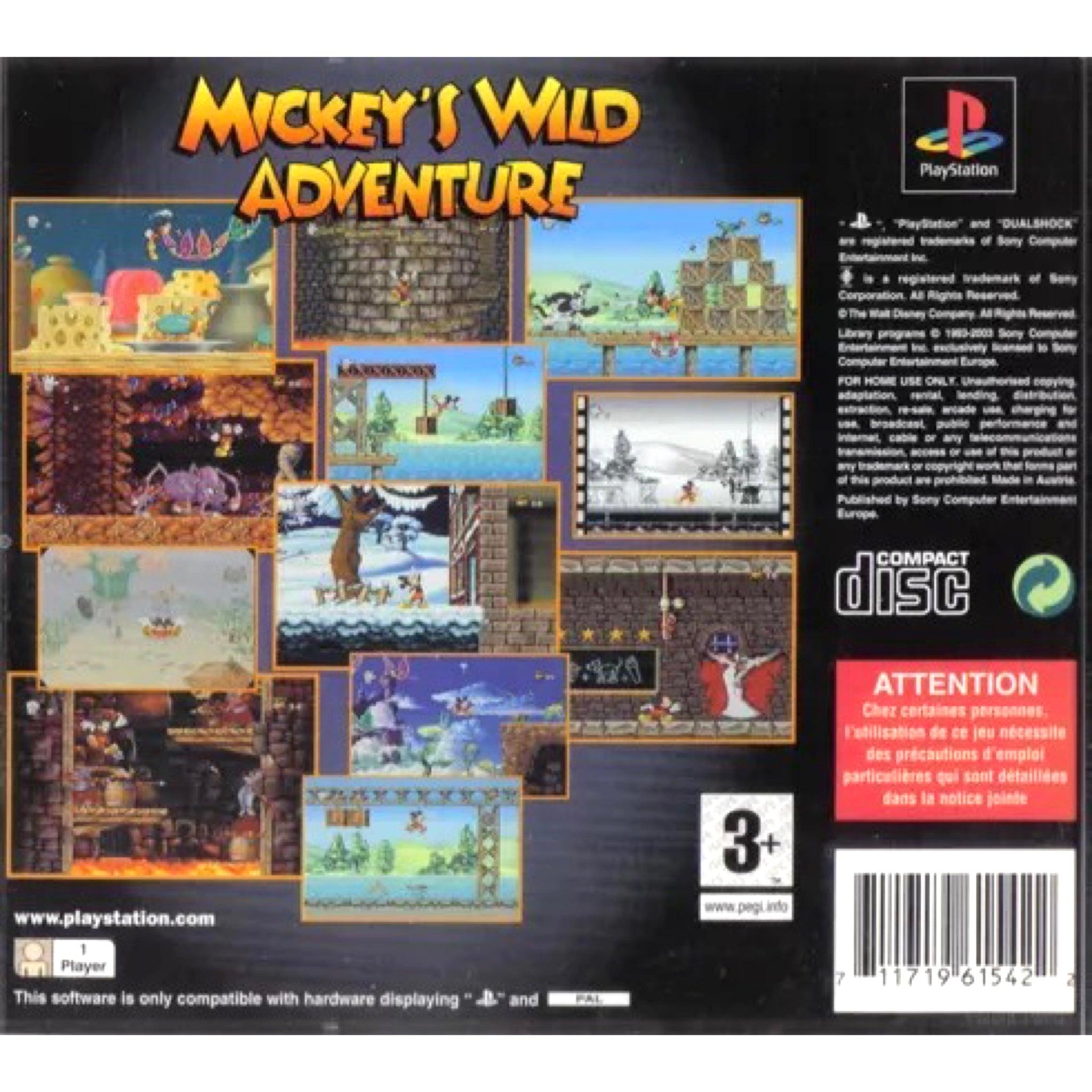 PS1: Mickey's Wild Adventure - RetroGaming.no