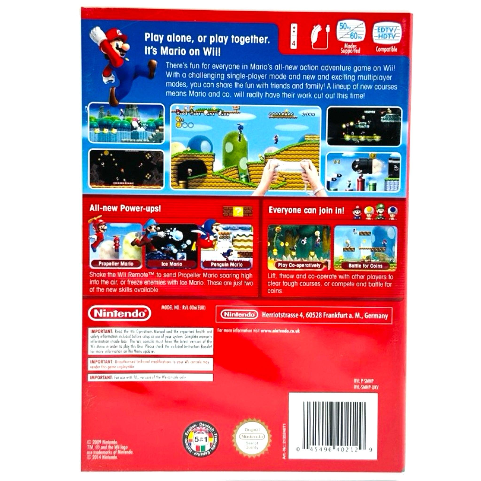 Wii: New Super Mario Bros. Wii - RetroGaming.no