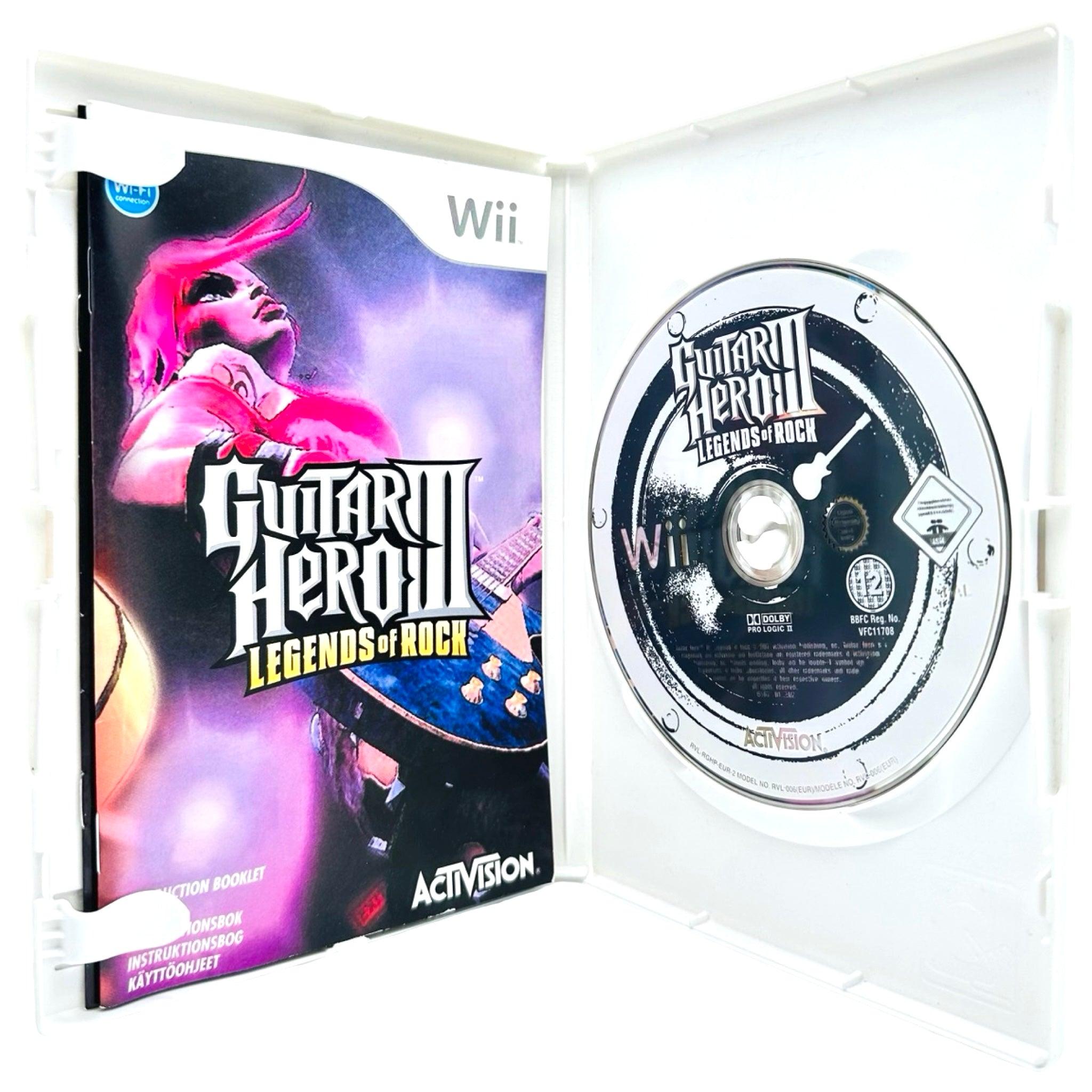 Wii: Guitar Hero III Legends Of Rock - RetroGaming.no