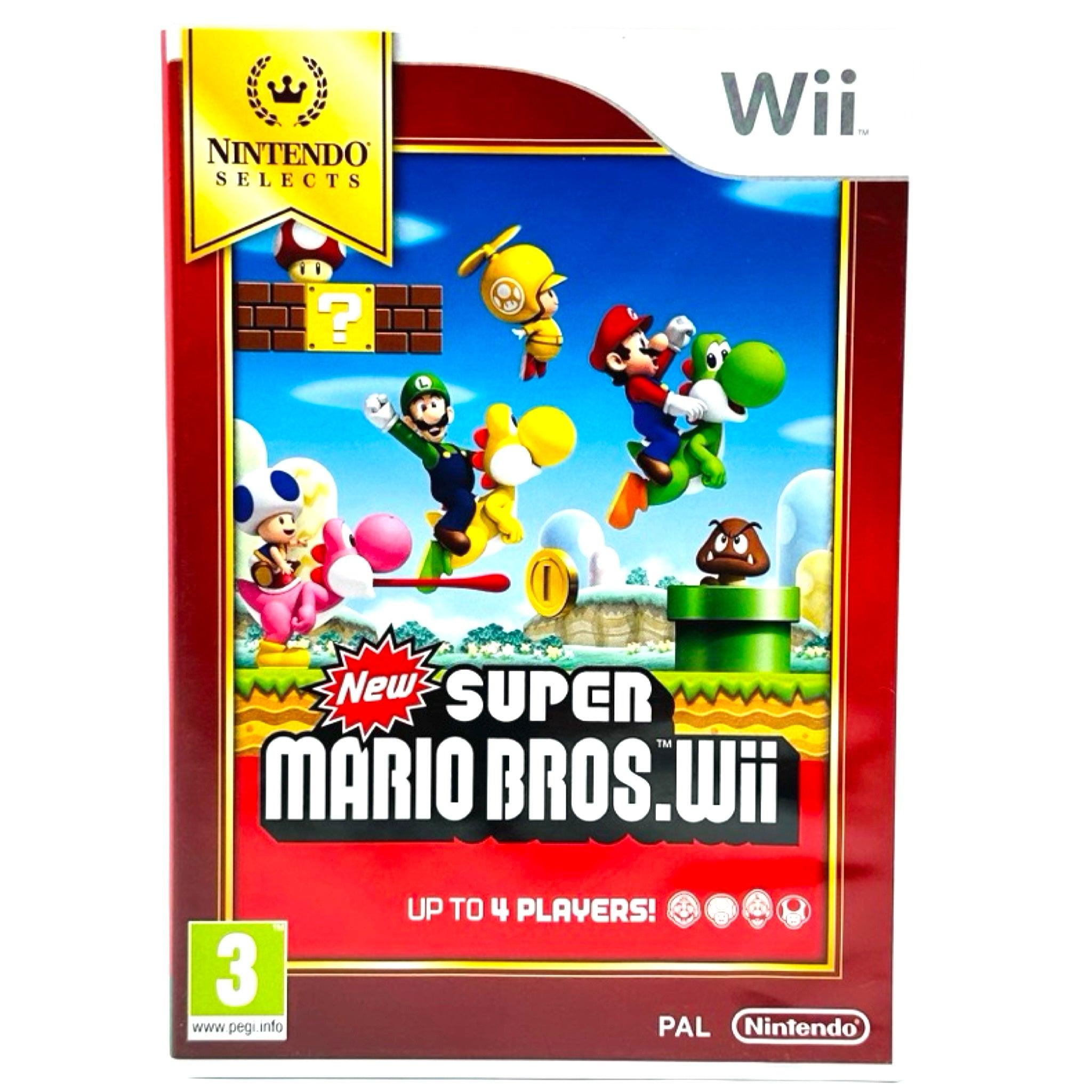 Wii: New Super Mario Bros. Wii - RetroGaming.no