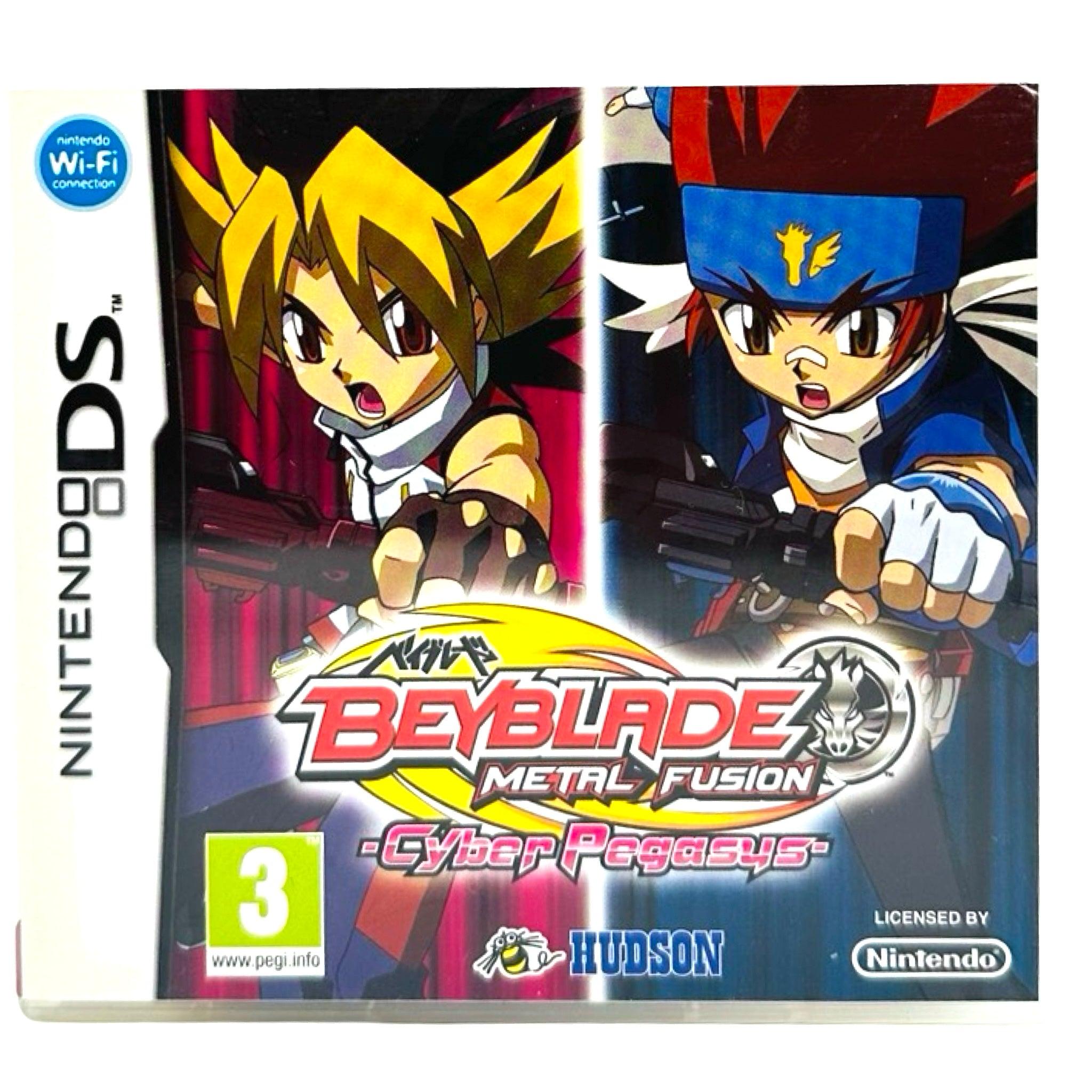 DS: Beyblade Metal Fusion Cyber Pegasus - RetroGaming.no