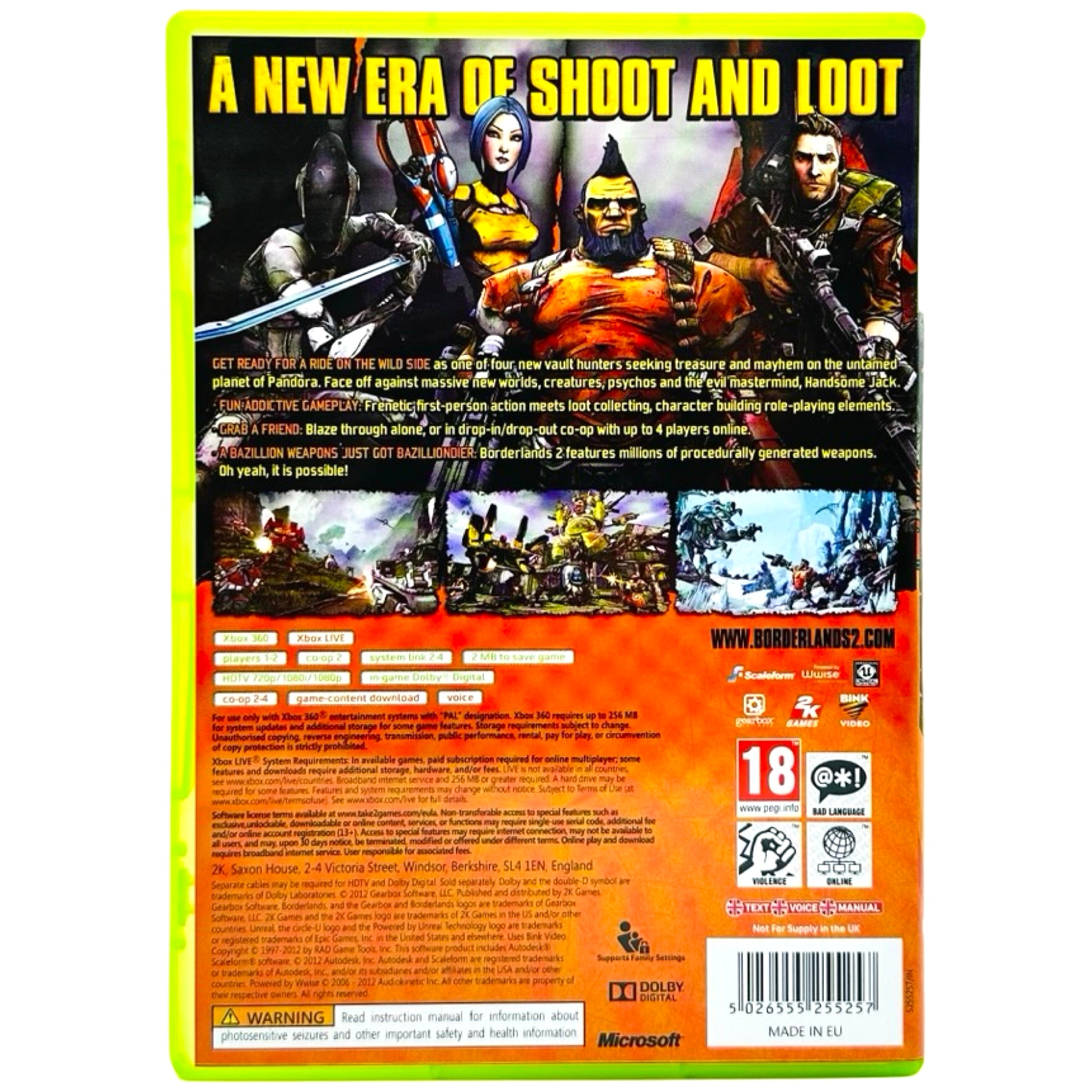 Xbox 360: Borderlands 2