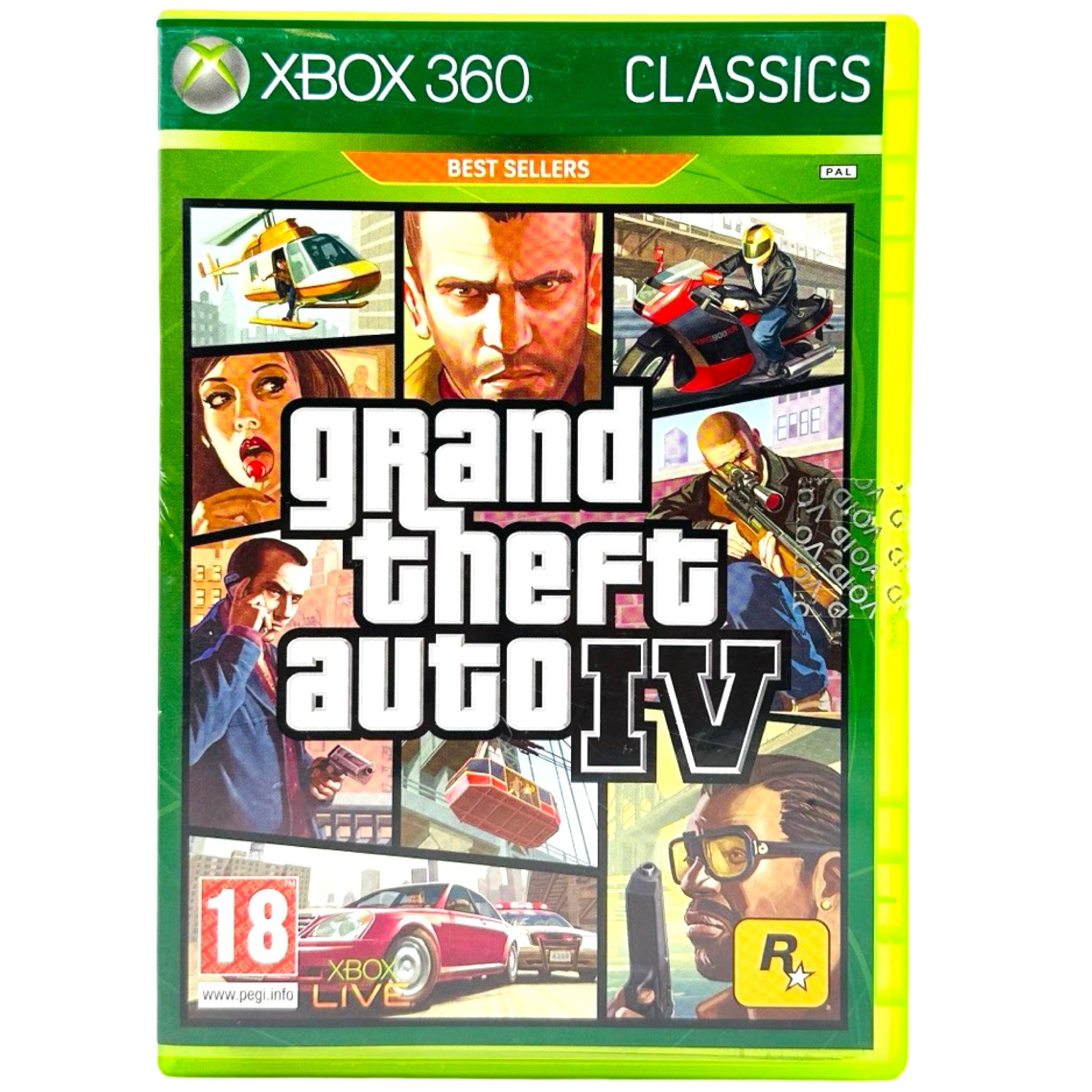 Xbox 360: Grand Theft Auto IV - RetroGaming.no