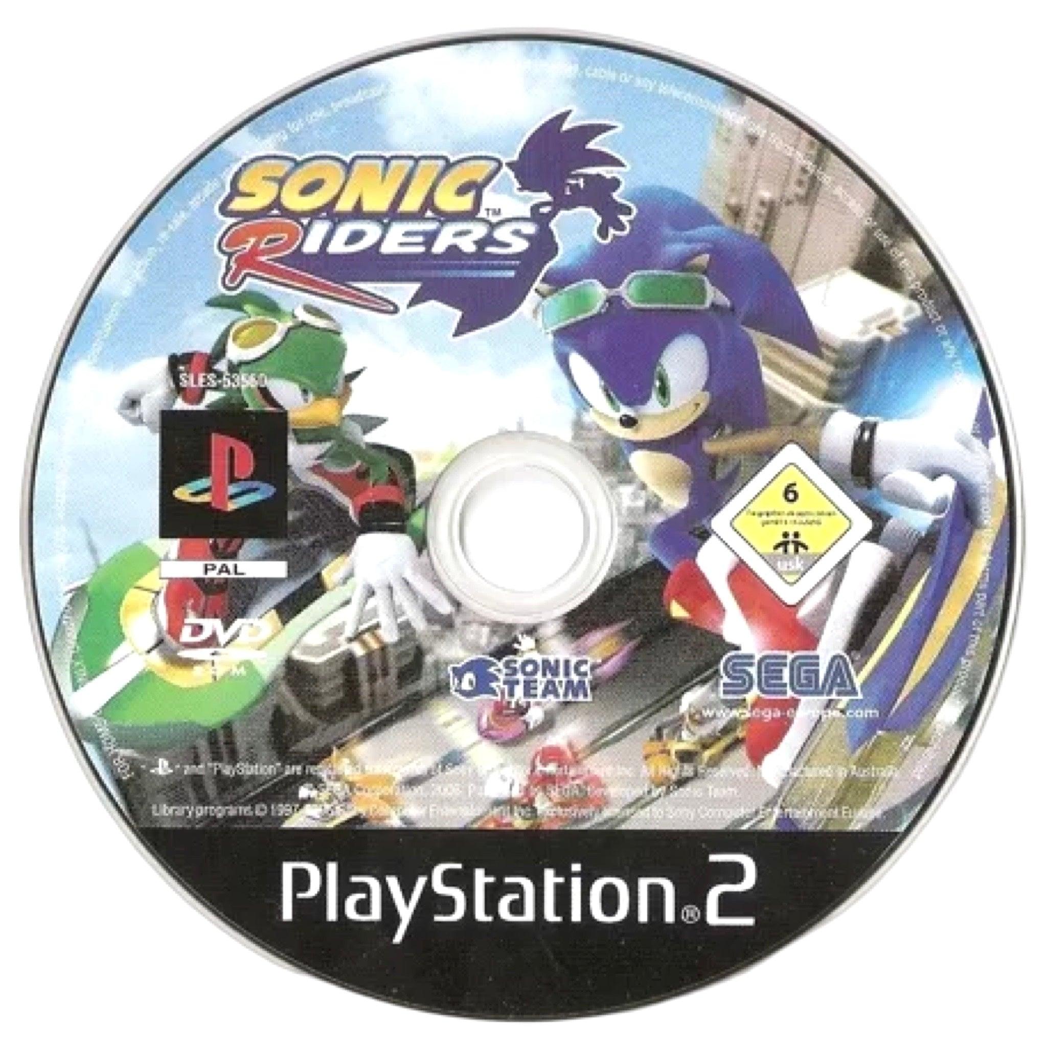 PS2: Sonic Riders - RetroGaming.no