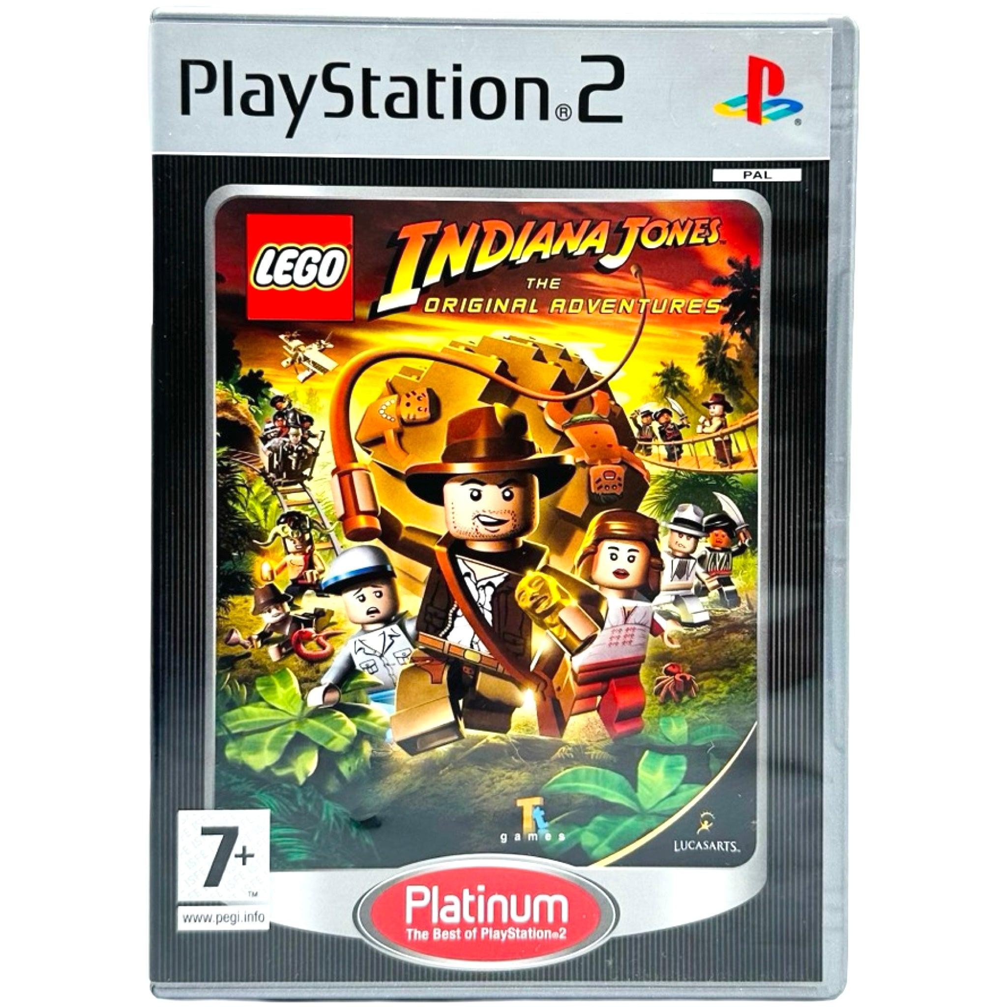 PS2: LEGO Indiana Jones: The Original Adventures - RetroGaming.no