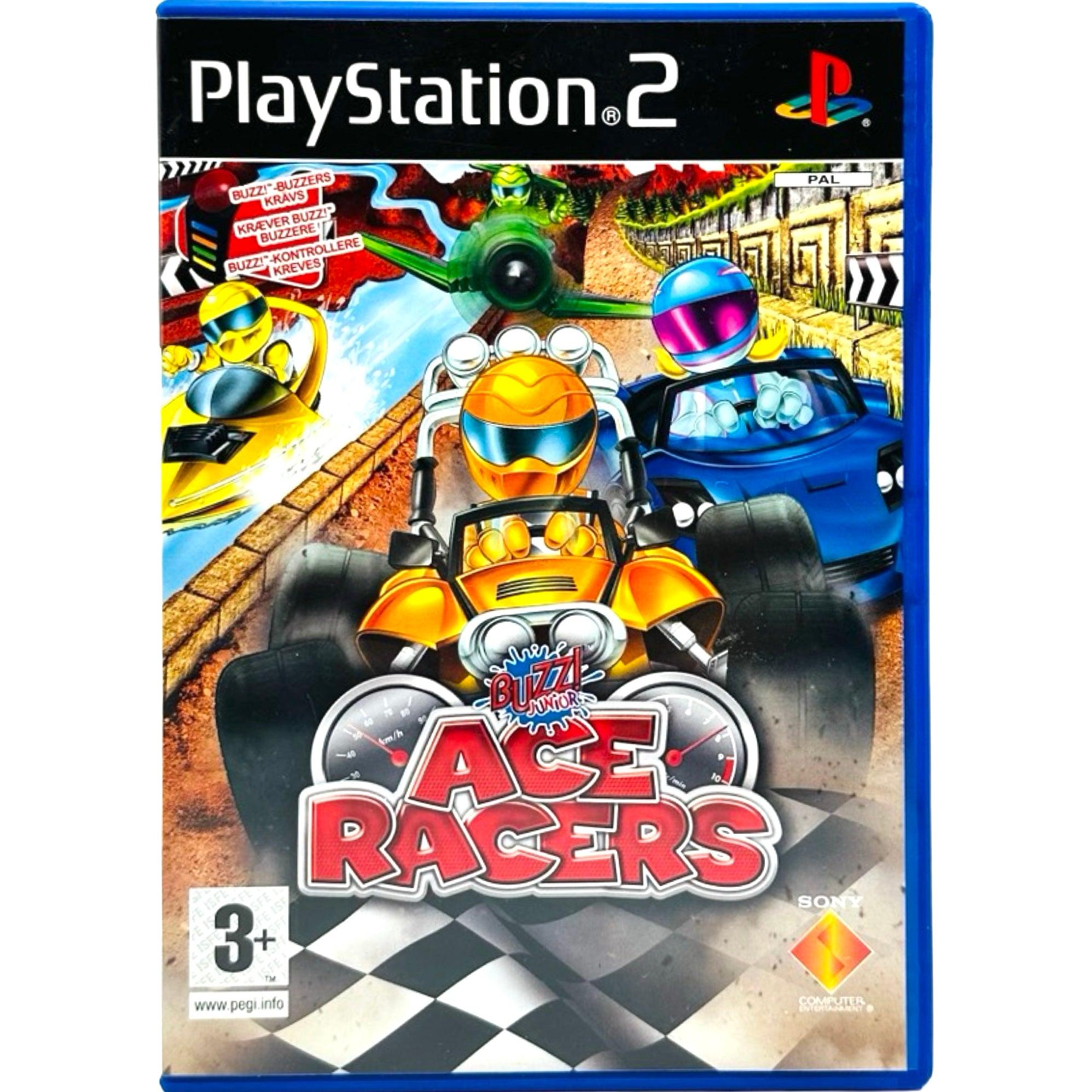 PS2: Buzz! Junior: Ace Racers - RetroGaming.no