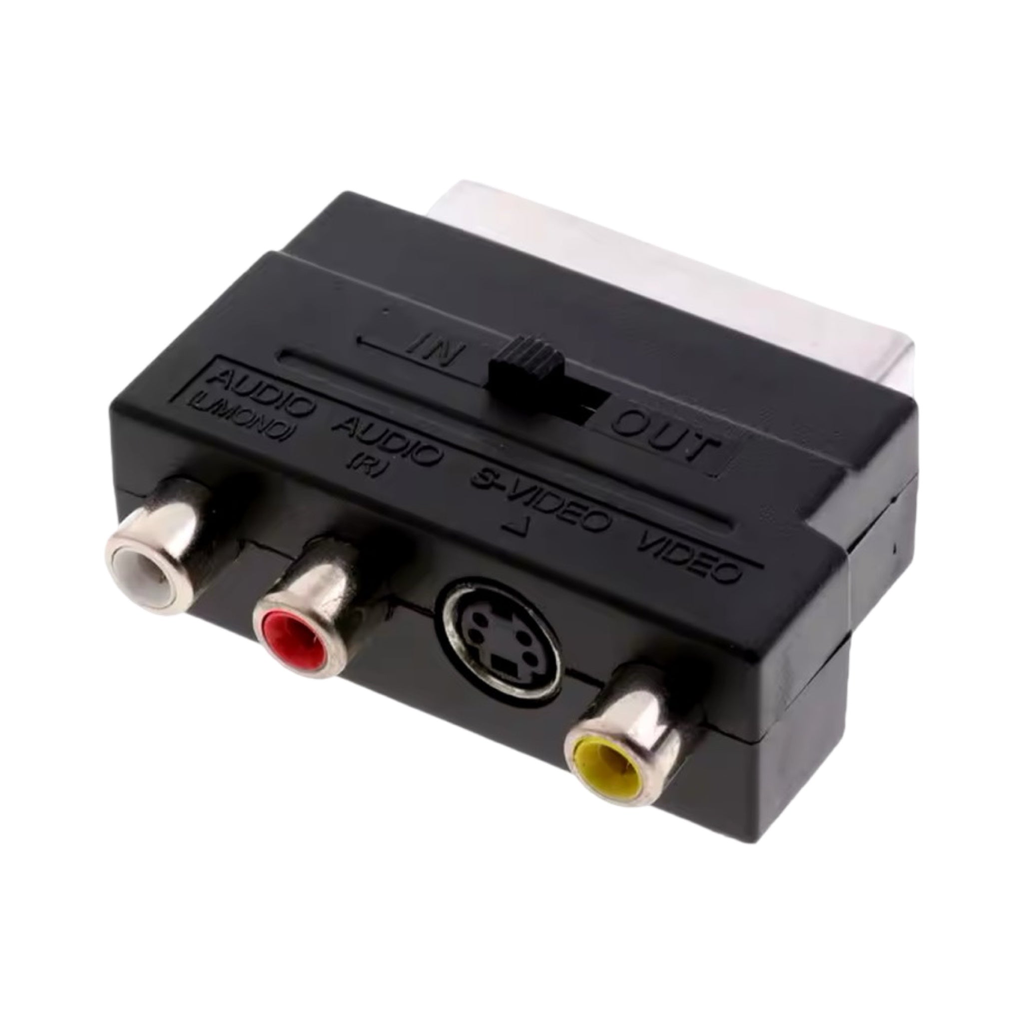 AV/S-VHS/Kompositt til Scart Adapter