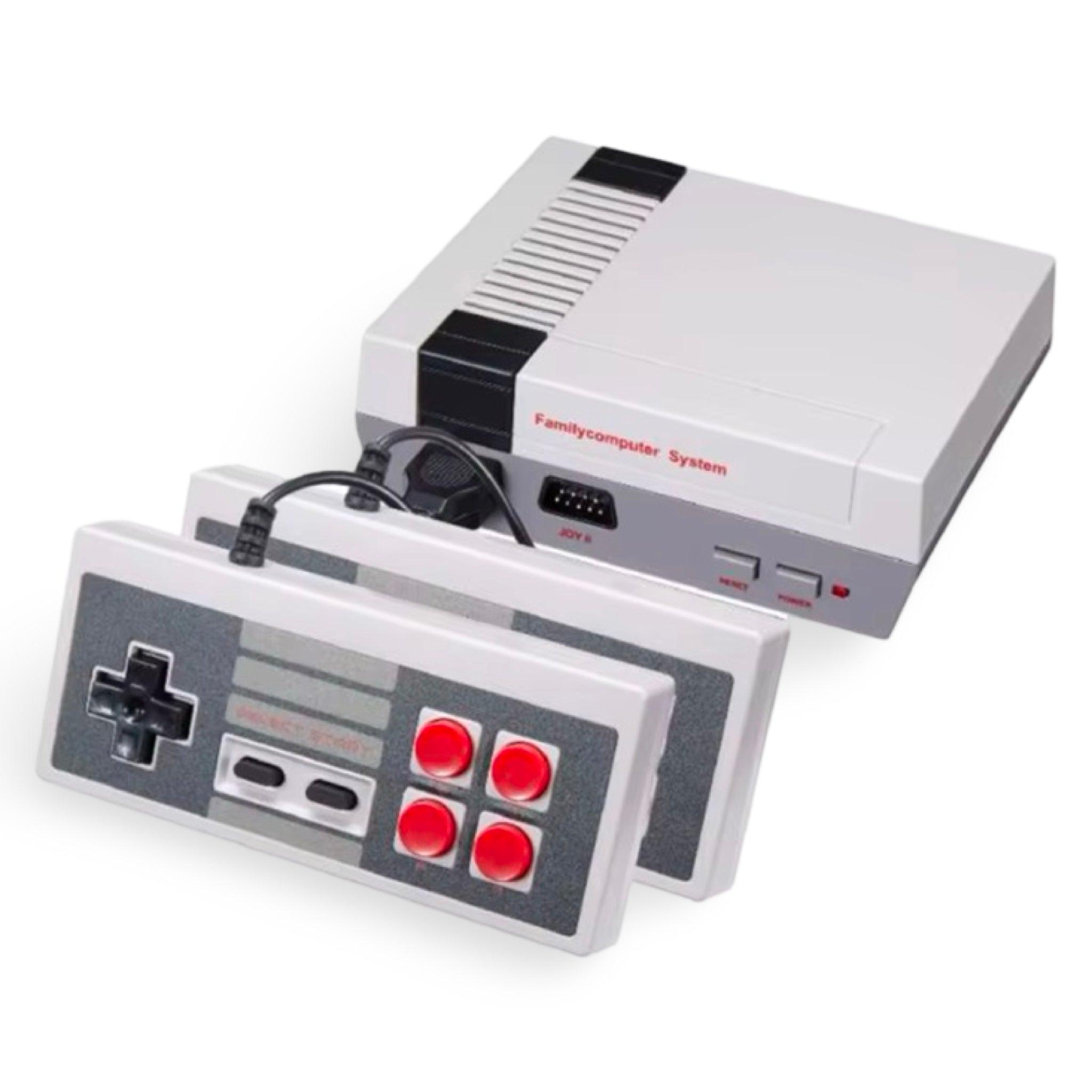 HD Mini NES Repro - Klassisk Spillkonsoll med 621 Innebygde 8-bit spill