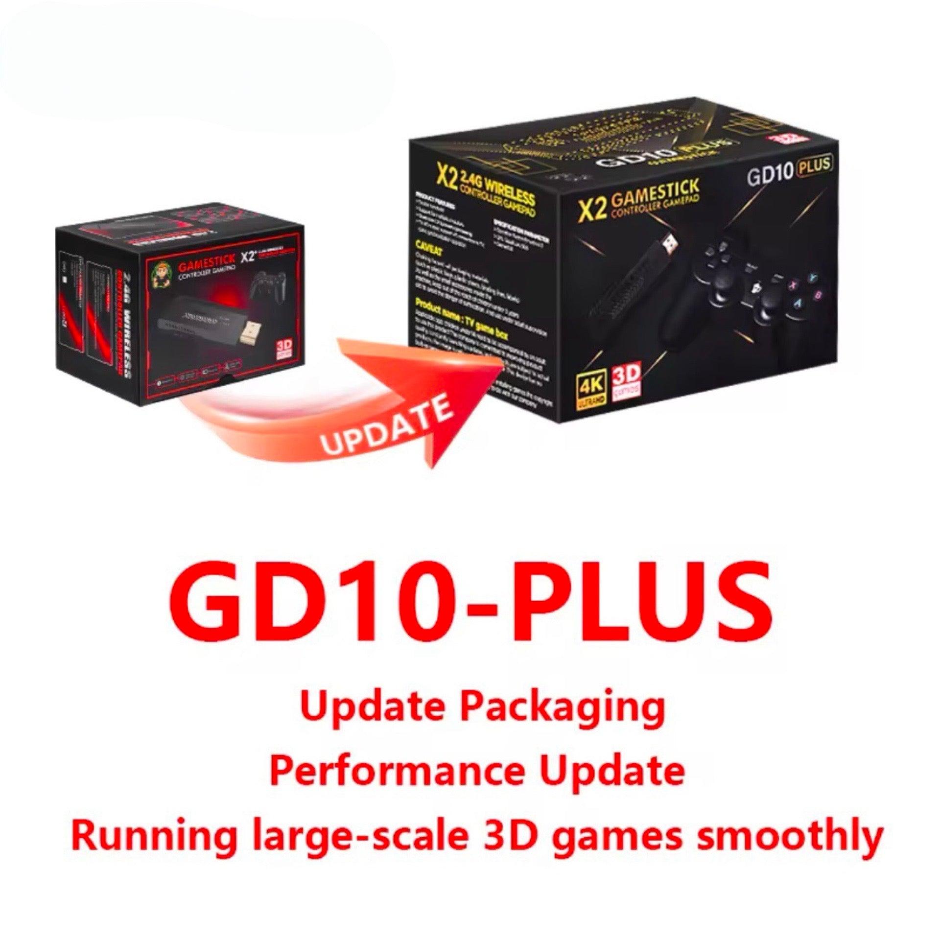 X2 Game Stick GD10 Plus – Retro Spillkonsoll, 30.000 Spill